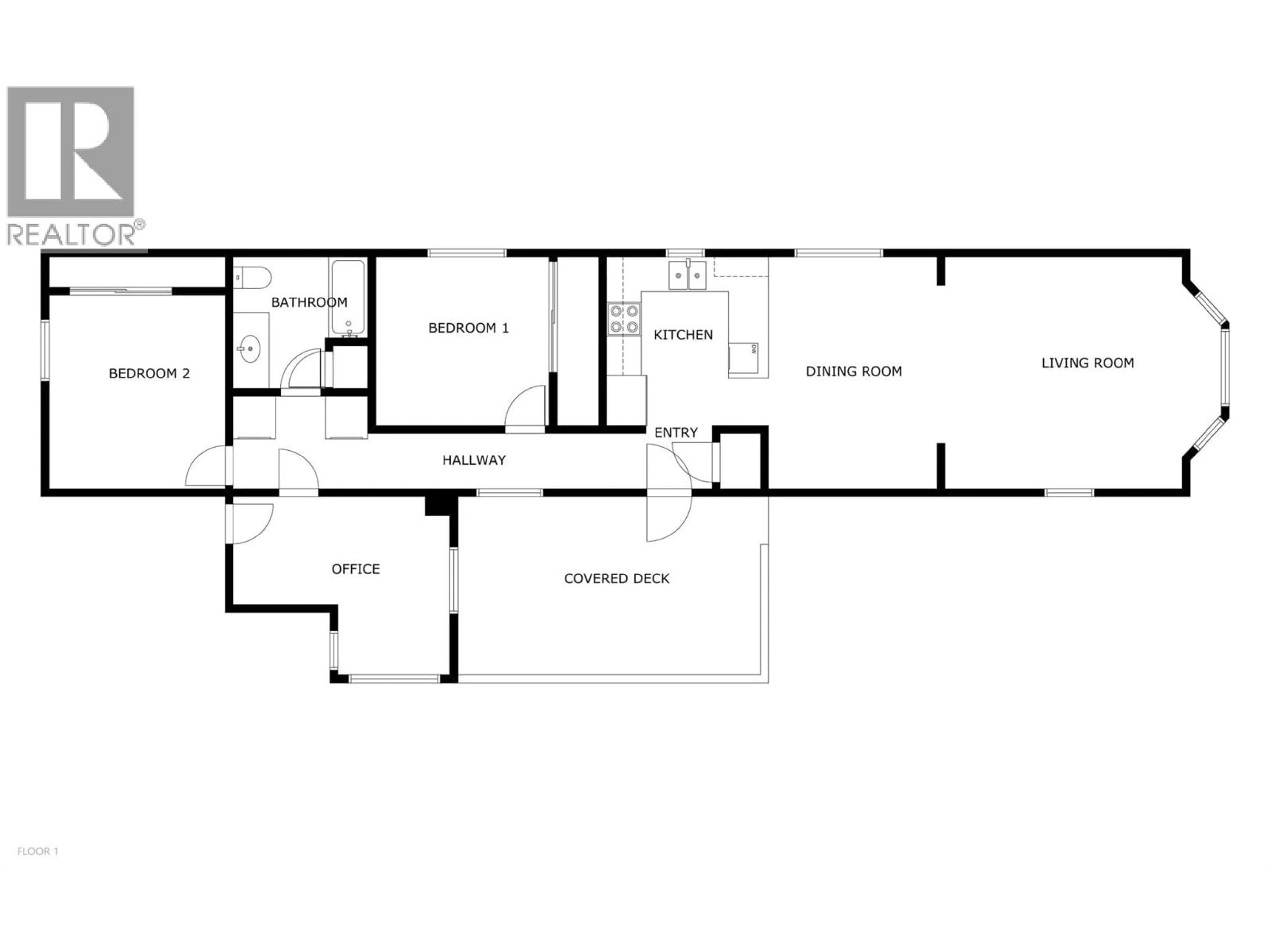 Floor plan for 6721 51 STREET NORTHEAST, Salmon Arm British Columbia V0E1K0