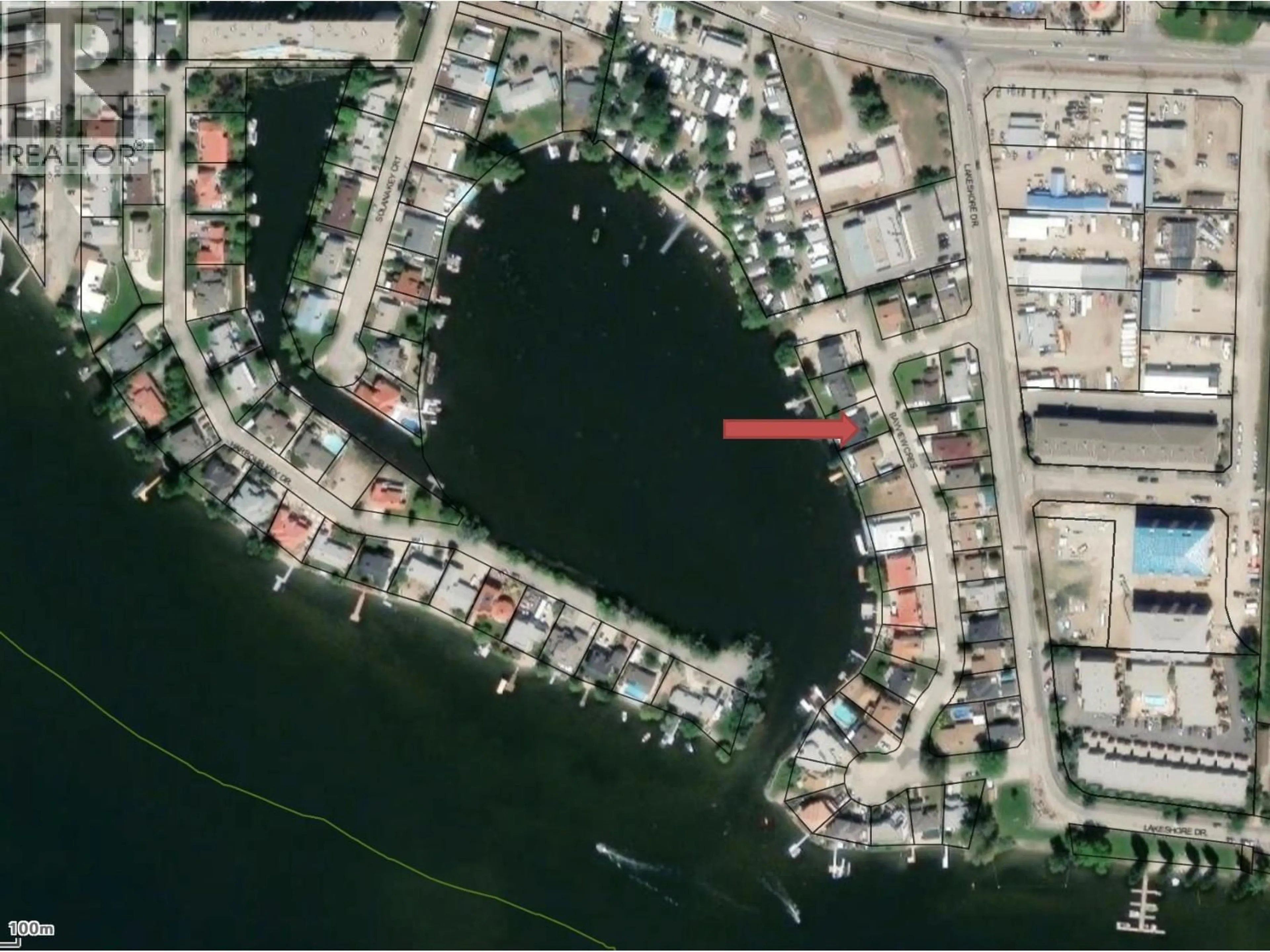 Picture of a map for 38 BAYVIEW CRESCENT, Osoyoos British Columbia V0H1V6