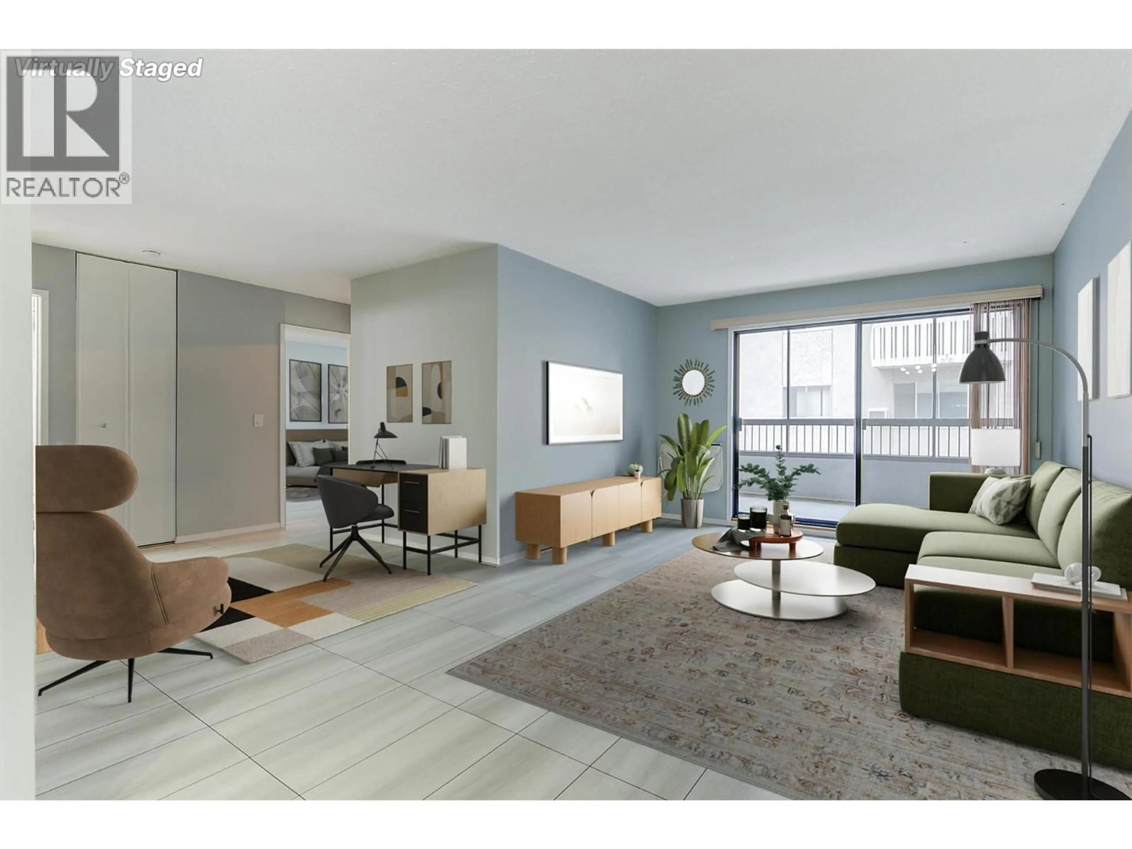 Living room with furniture, unknown for 202 - 555 ROWCLIFFE AVENUE, Kelowna British Columbia V1Y5X8