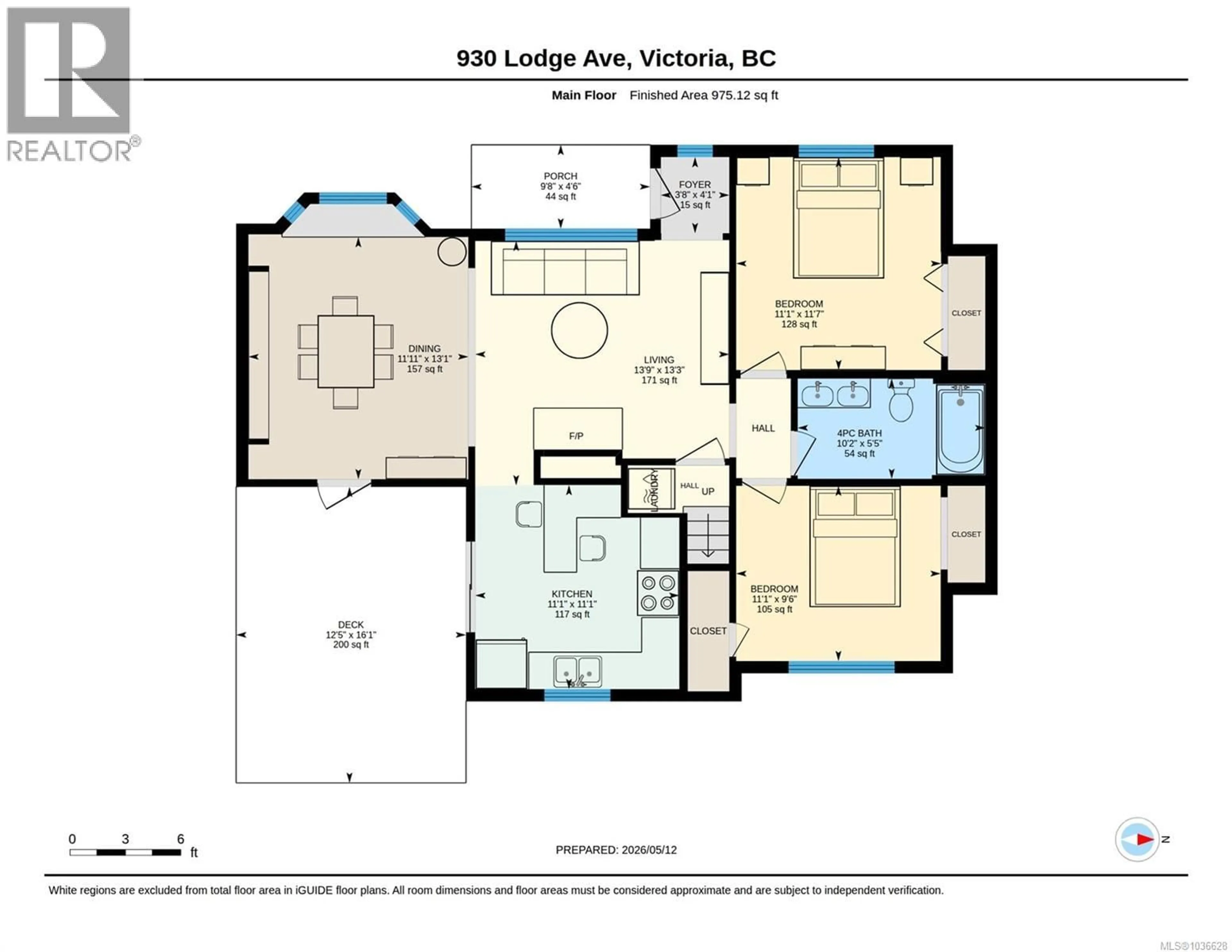 Floor plan for 930 LODGE AVENUE, Saanich British Columbia V8X3A8