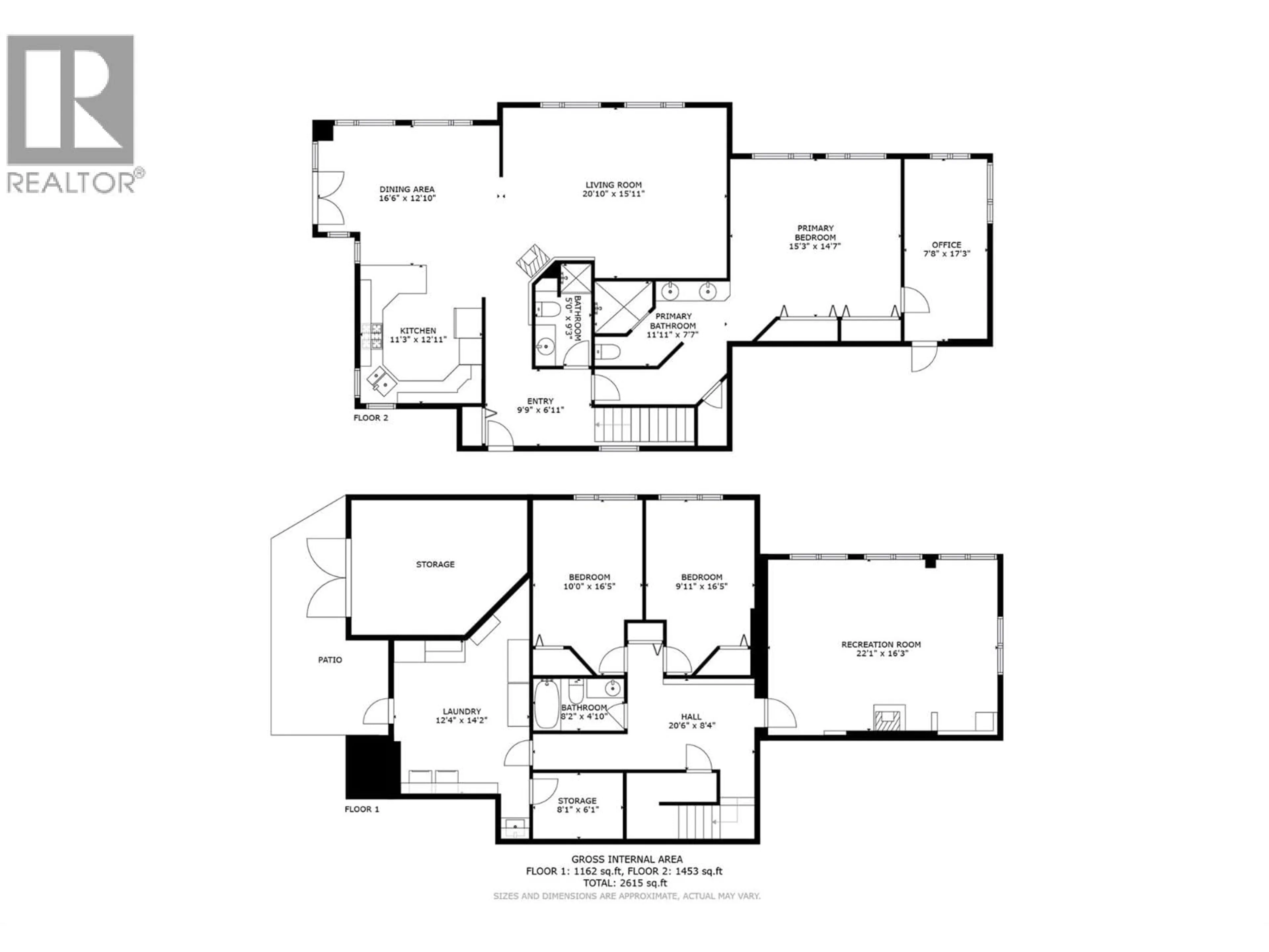 Floor plan for 95 & 105 DALE AVENUE, Carmi British Columbia V0H1A0