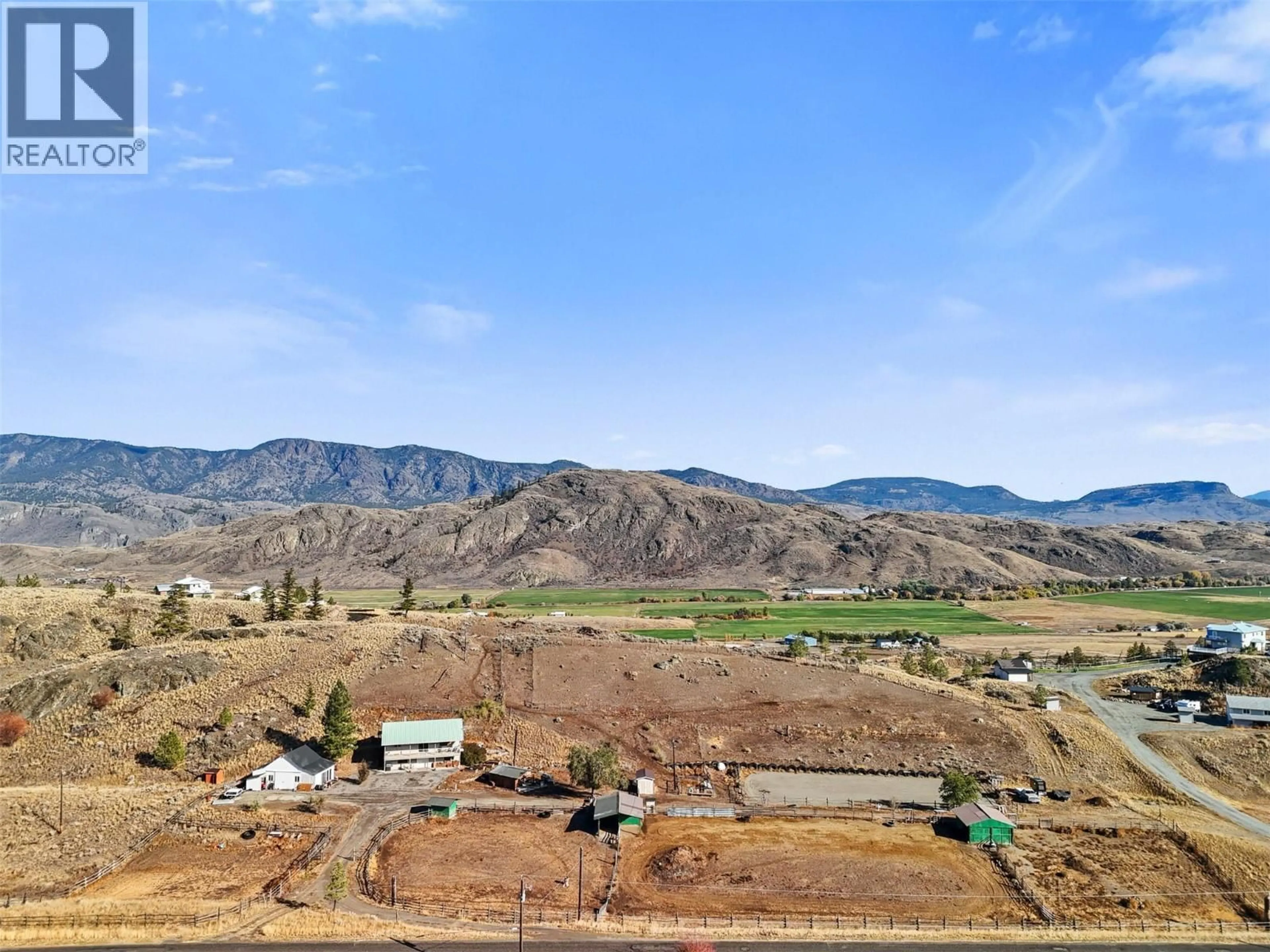 A pic from outside/outdoor area/front of a property/back of a property/a pic from drone, mountain view for 5849 BUCKHORN ROAD, Kamloops British Columbia V1S2A5