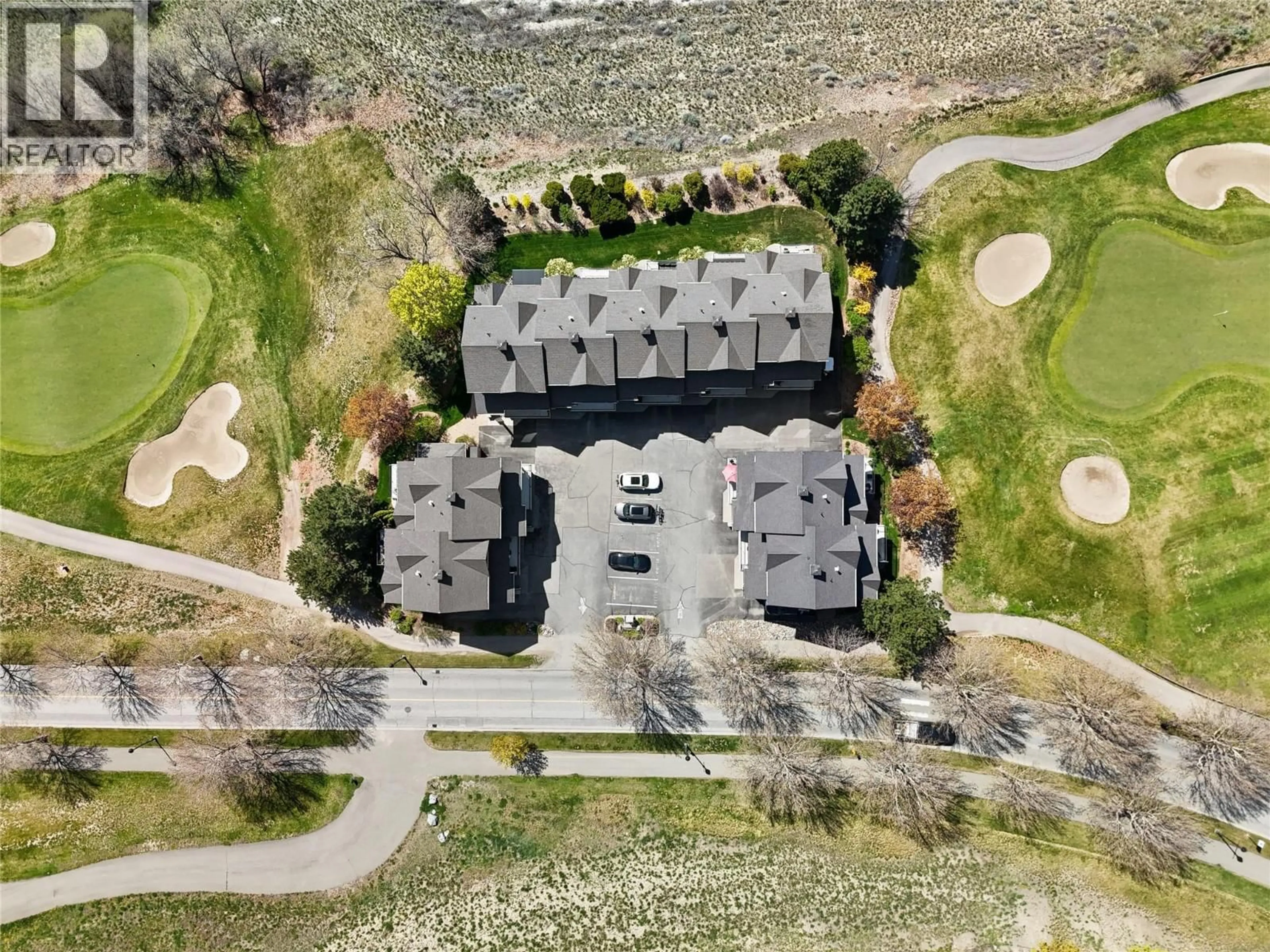 A pic from outside/outdoor area/front of a property/back of a property/a pic from drone, unknown for 2 - 100 SUN RIVERS DRIVE, Kamloops British Columbia V2H1R4