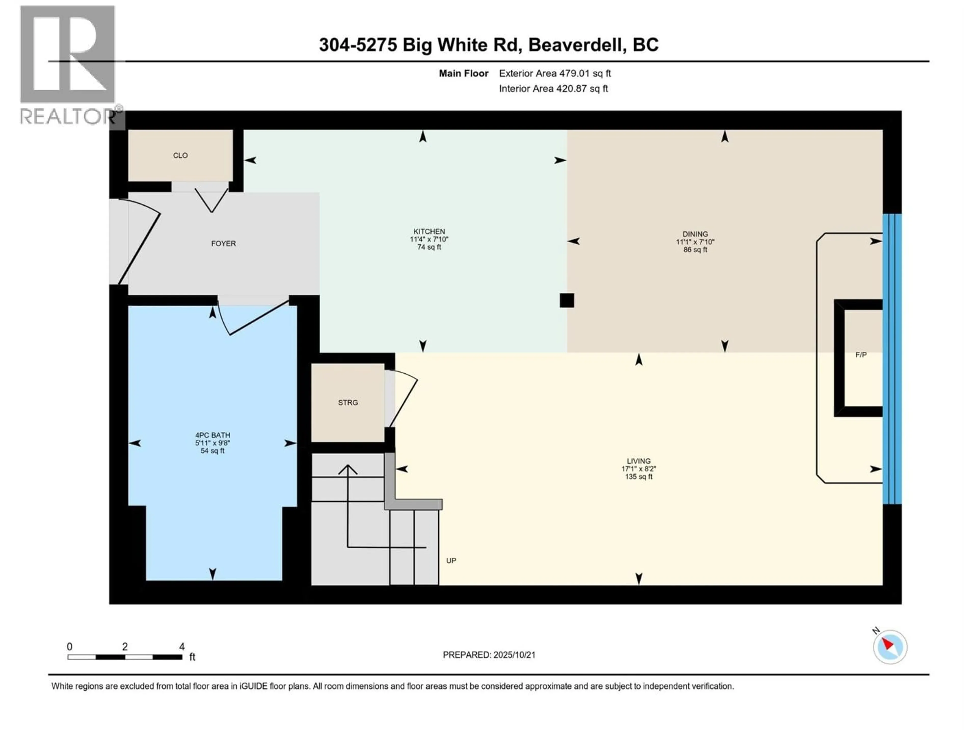 Floor plan for 304 - 5275 BIG WHITE ROAD, Big White British Columbia V1P1T4