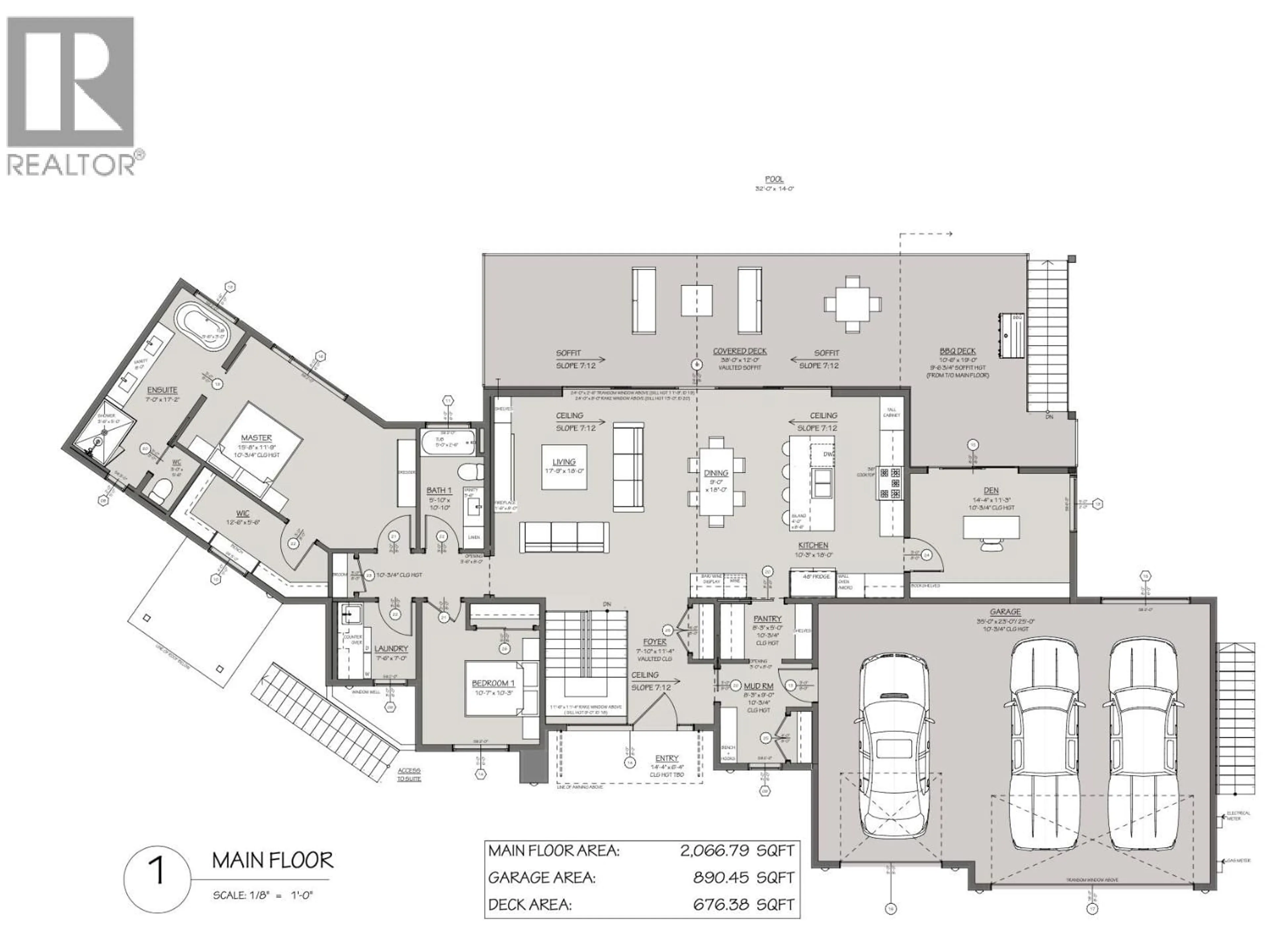 Floor plan for 2495 PINNACLE RIDGE DRIVE, West Kelowna British Columbia V4T0E3