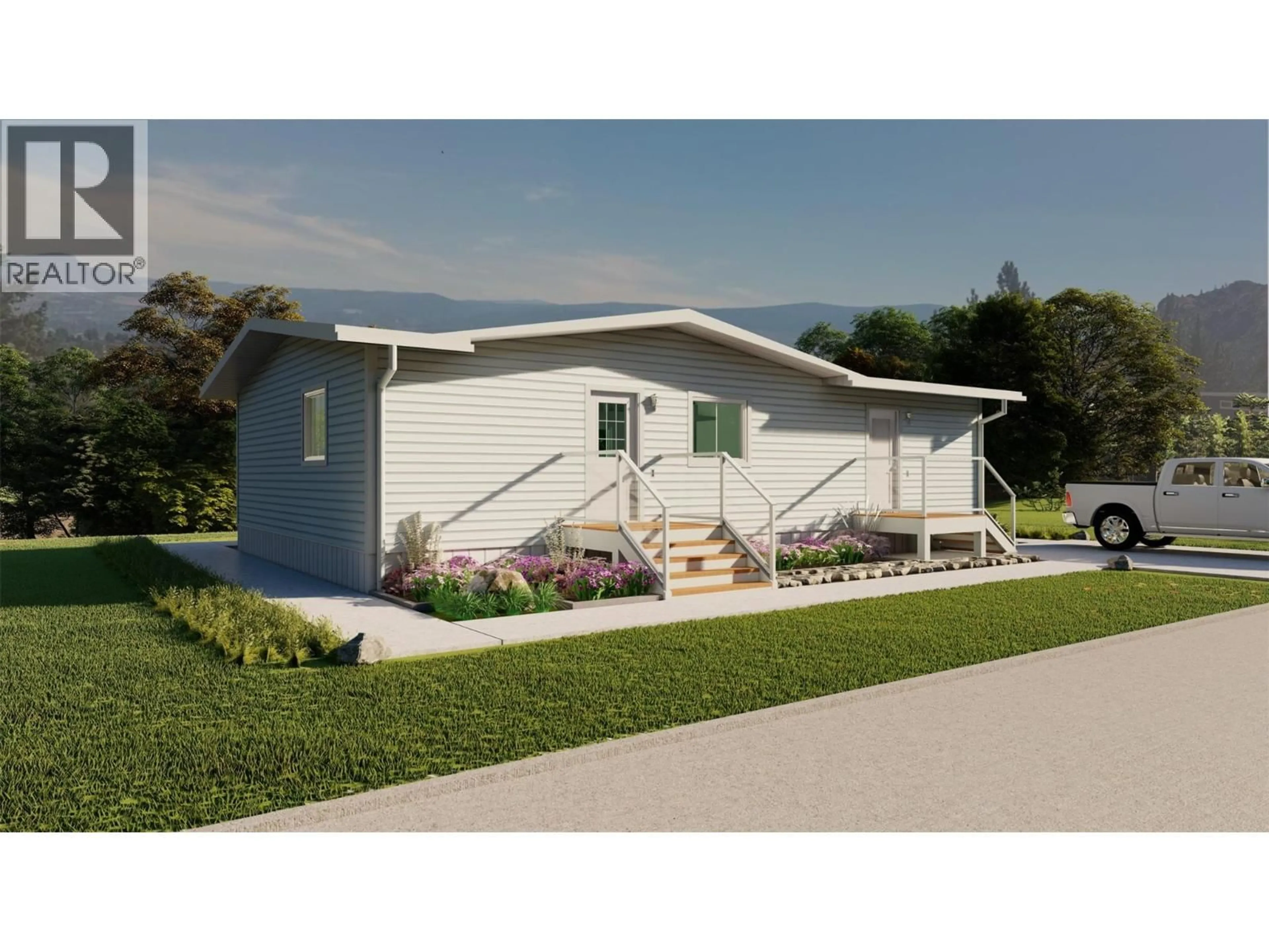 Home with vinyl exterior material, building for 102 - 1750 LENZ ROAD, West Kelowna British Columbia V1Z3N1