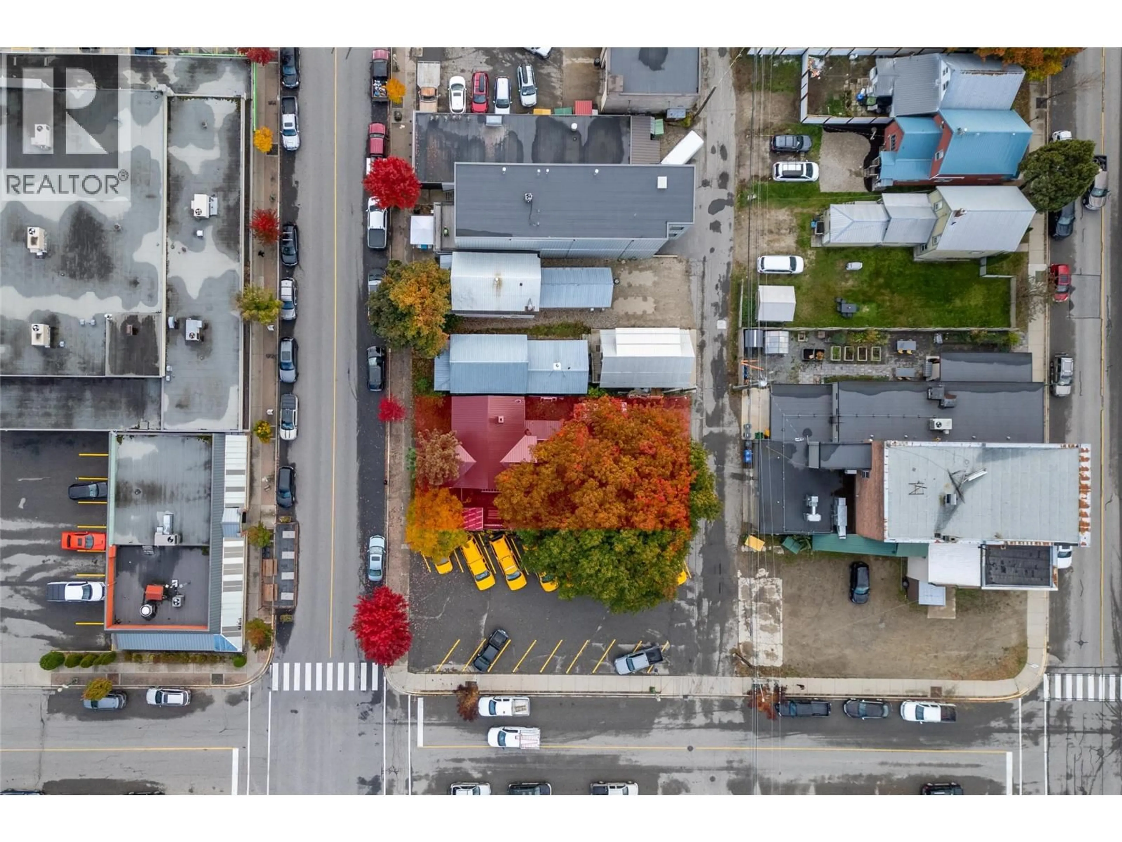 A pic from outside/outdoor area/front of a property/back of a property/a pic from drone, street for 419 FIRST STREET, Revelstoke British Columbia V0E2S0