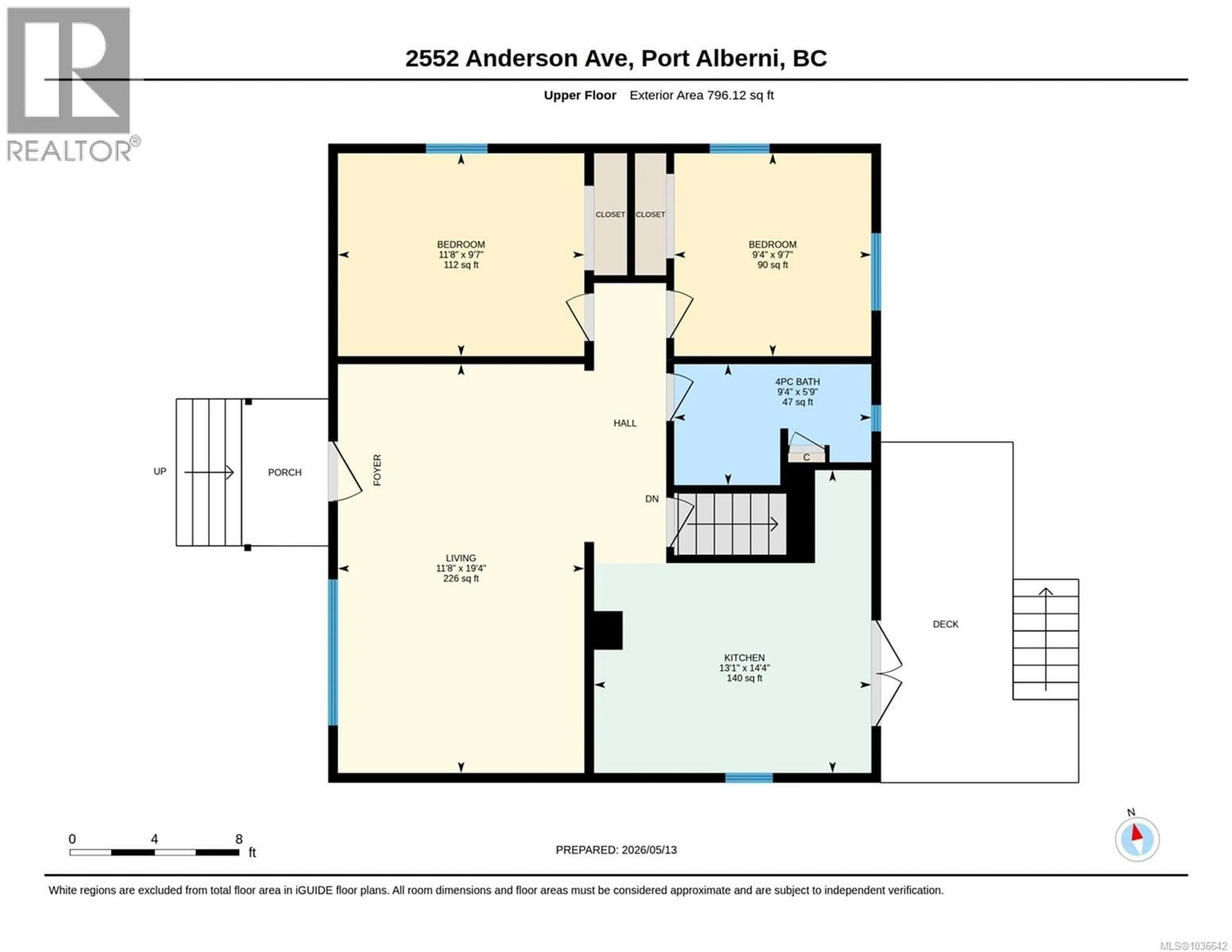 Floor plan for 2552 ANDERSON AVENUE, Port Alberni British Columbia V9Y2W2