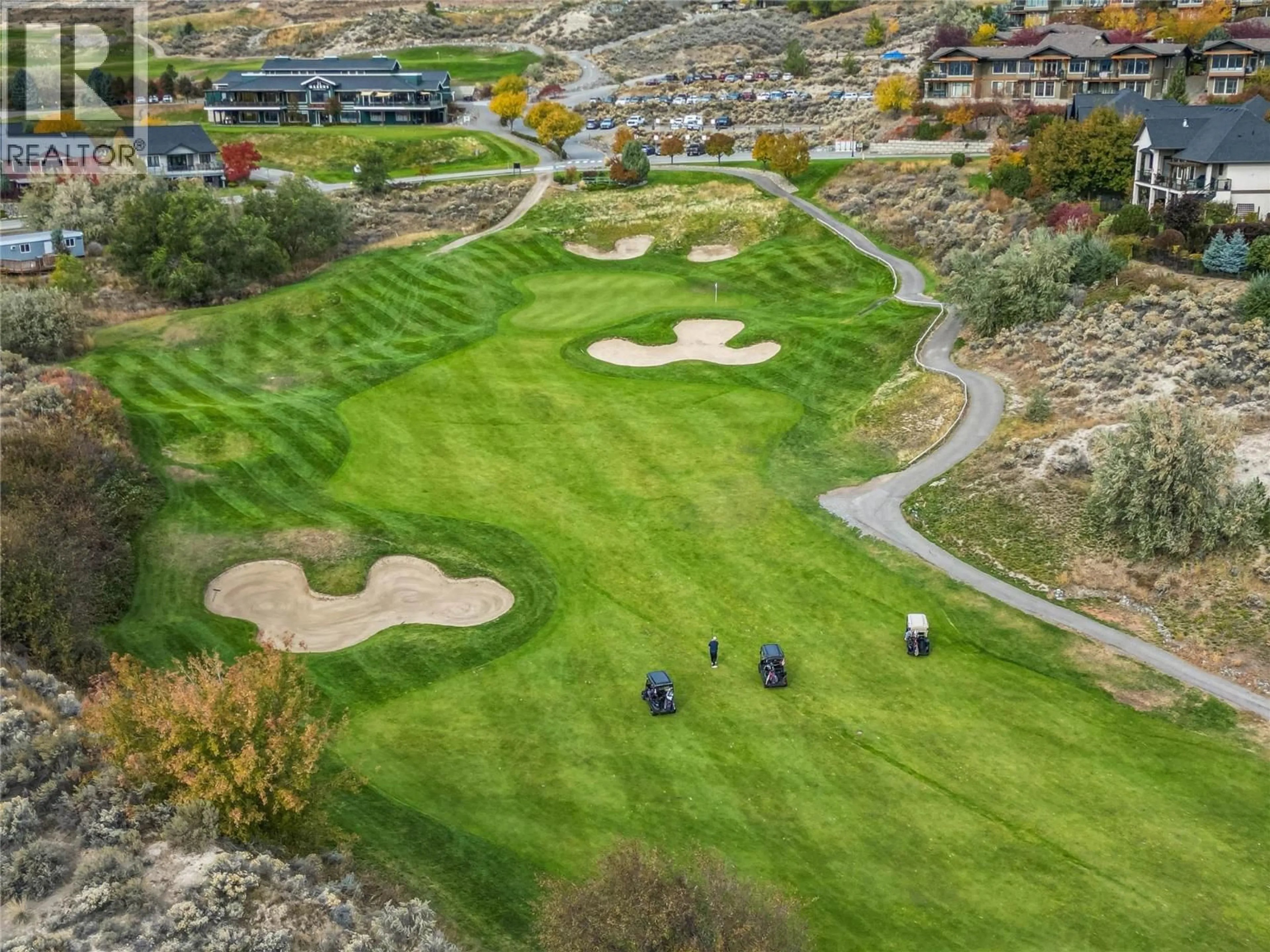 A pic from outside/outdoor area/front of a property/back of a property/a pic from drone, unknown for 3402 - 1040 TALASA COURT, Kamloops British Columbia V2H0C4