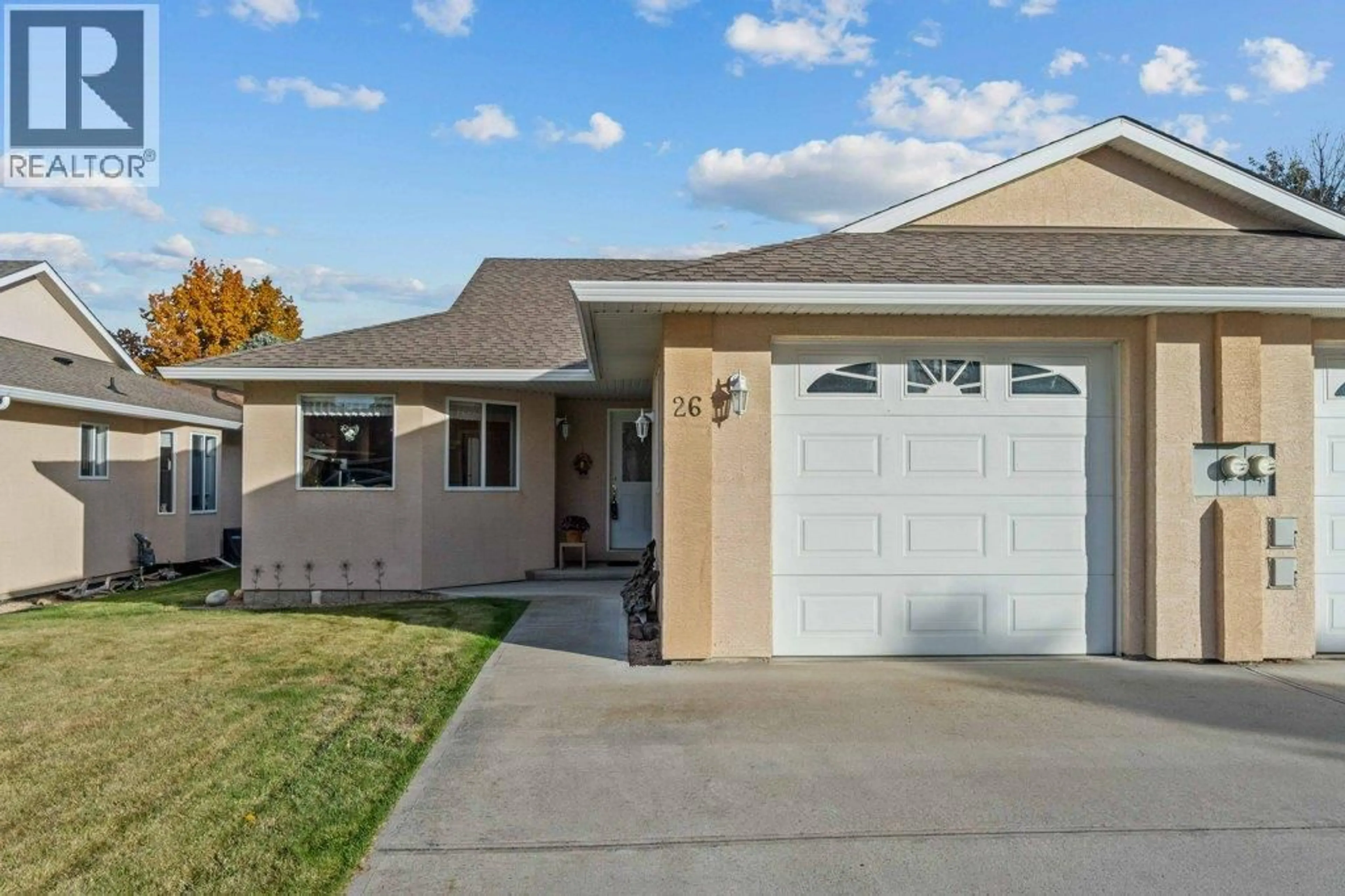 Home with vinyl exterior material, street for 201 KILDONAN AVENUE, Enderby British Columbia V0E1V2