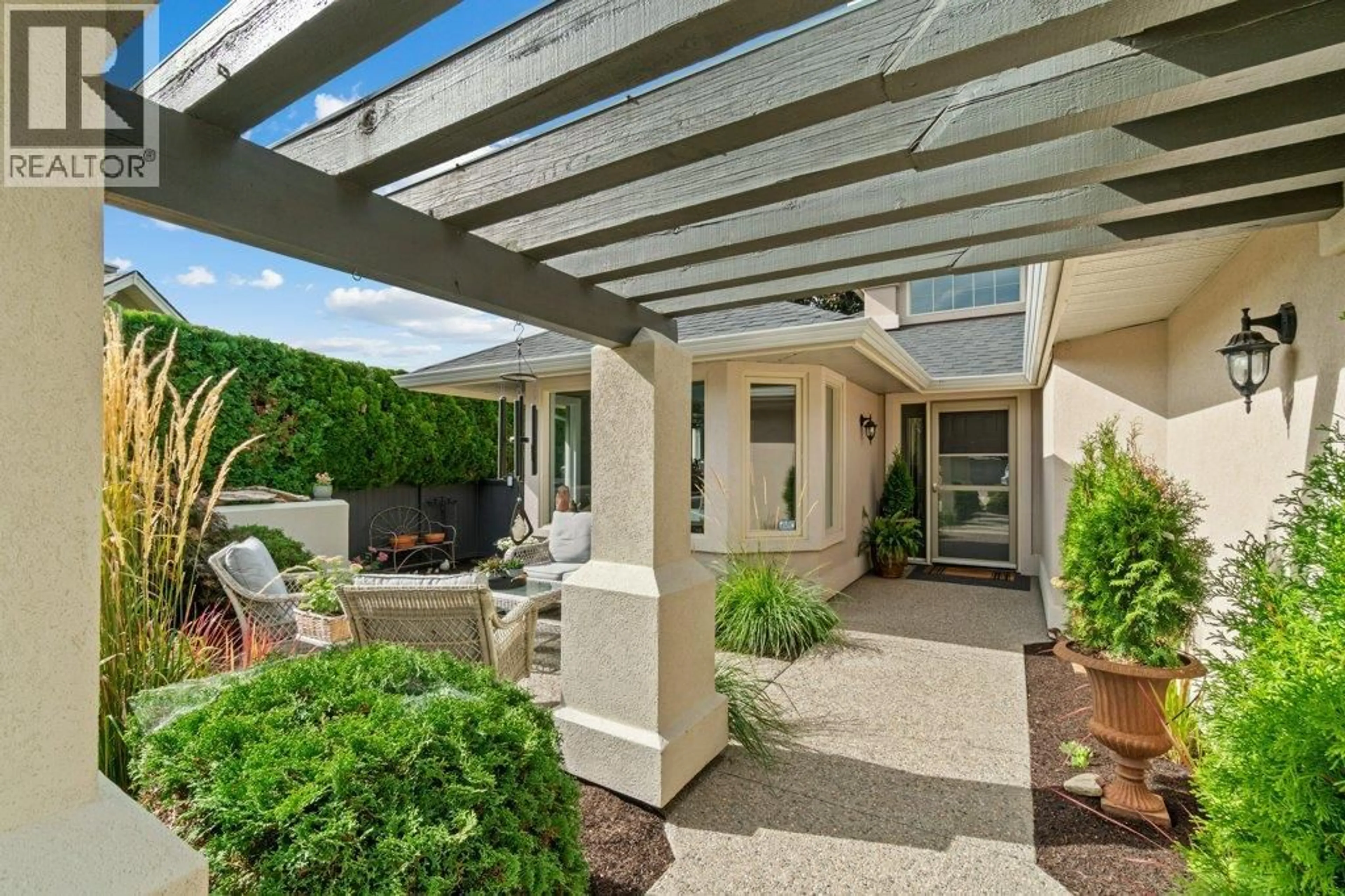 Patio, street for 4222 GALLAGHERS CRESCENT, Kelowna British Columbia V1W3Z9