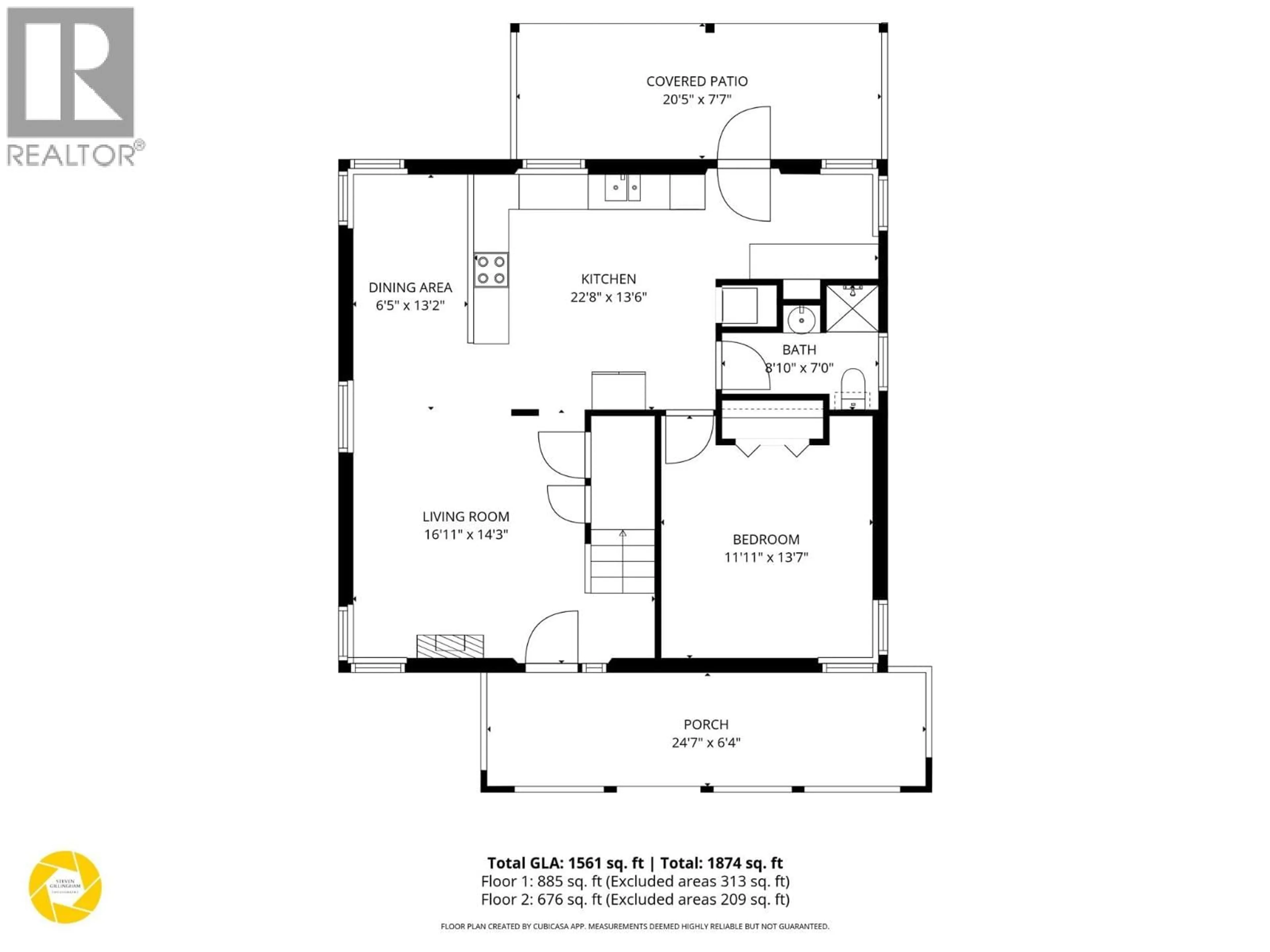 Floor plan for 1217 MESA VISTA DRIVE, Ashcroft British Columbia V0K1A0