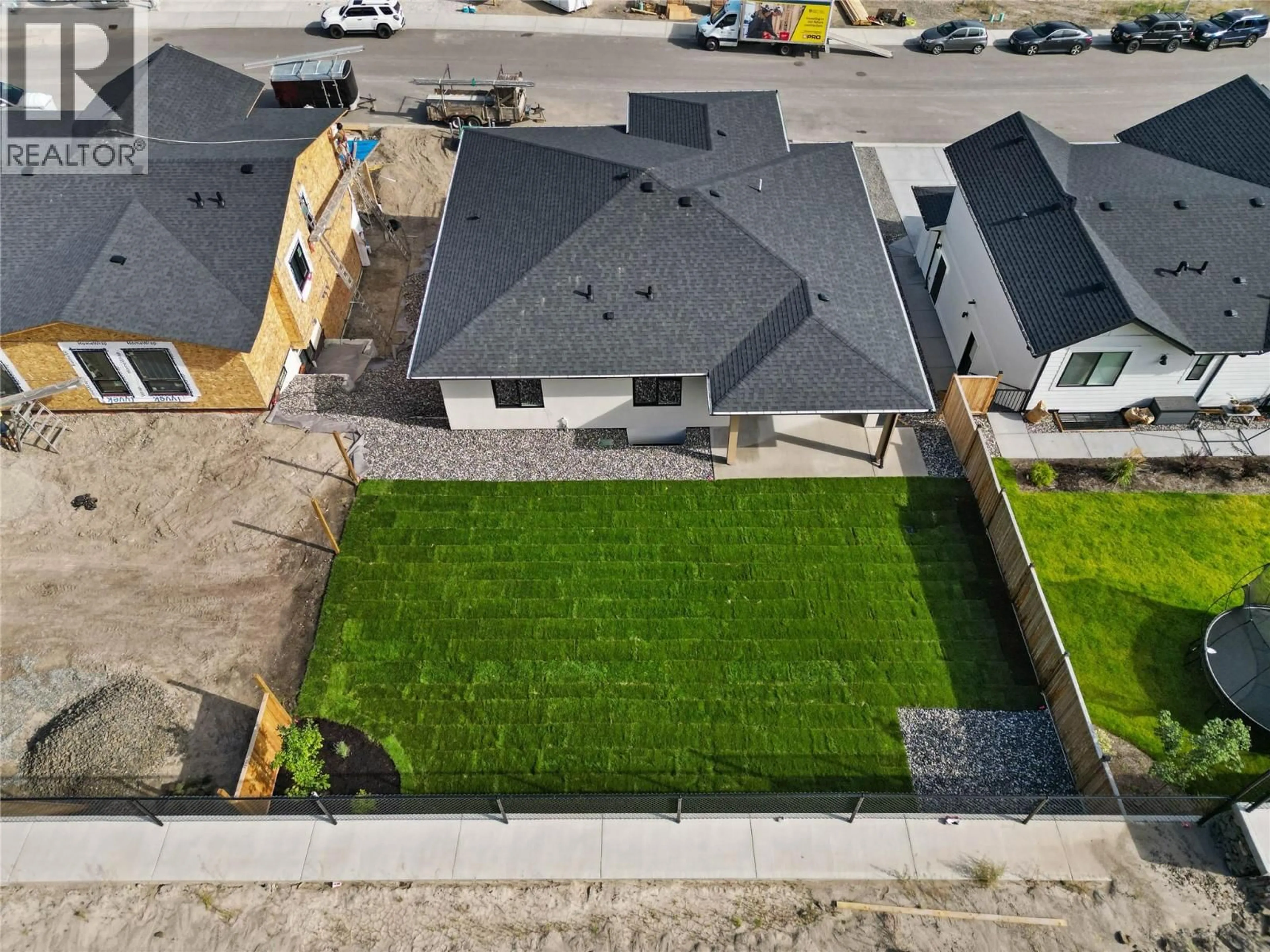 A pic from outside/outdoor area/front of a property/back of a property/a pic from drone, street for 2256 COLDWATER DRIVE, Kamloops British Columbia V2E0E6