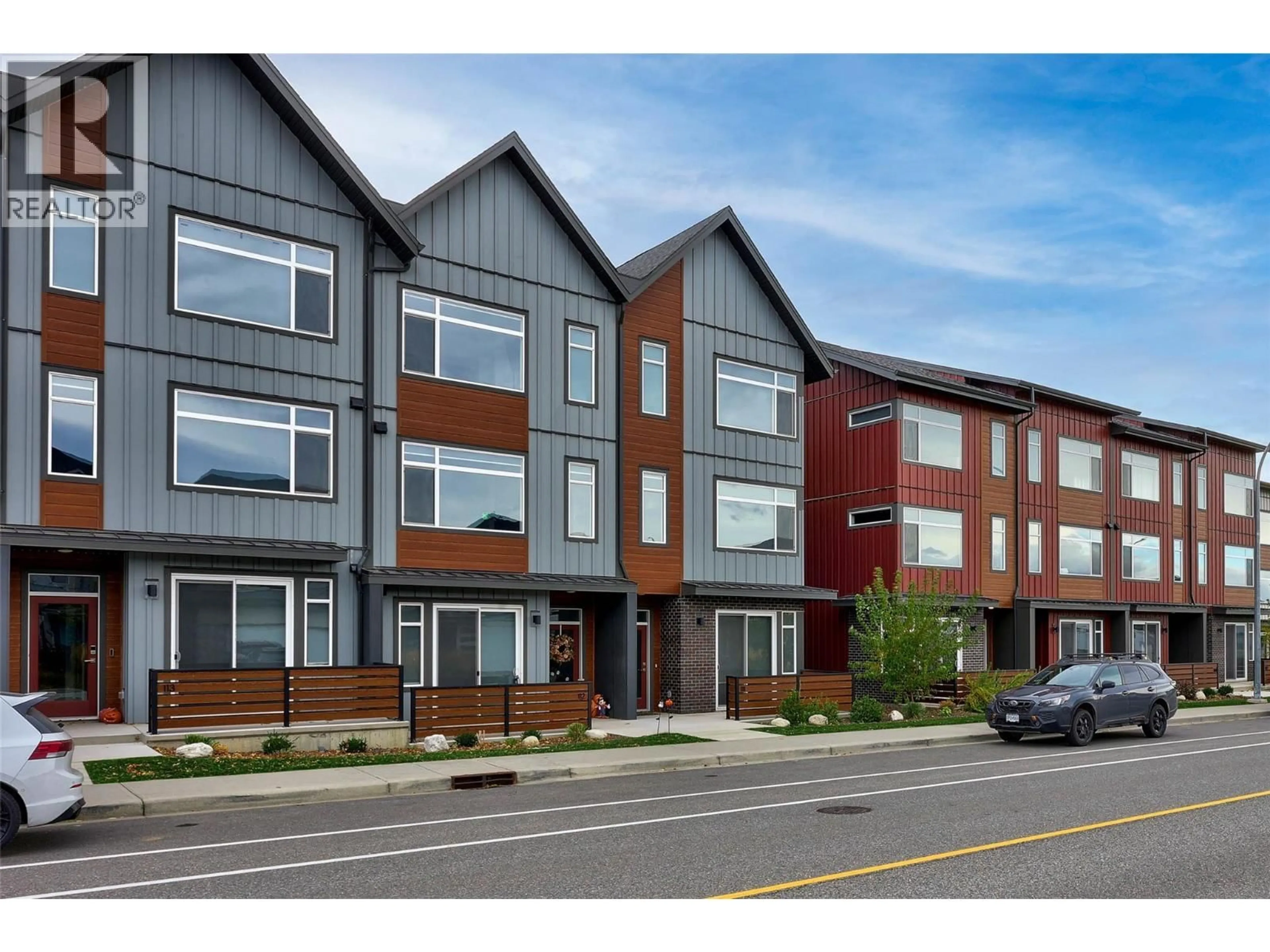 Home with brick exterior material, street for 112 - 1901 QU'APPELLE BOULEVARD, Kamloops British Columbia V2E0C9