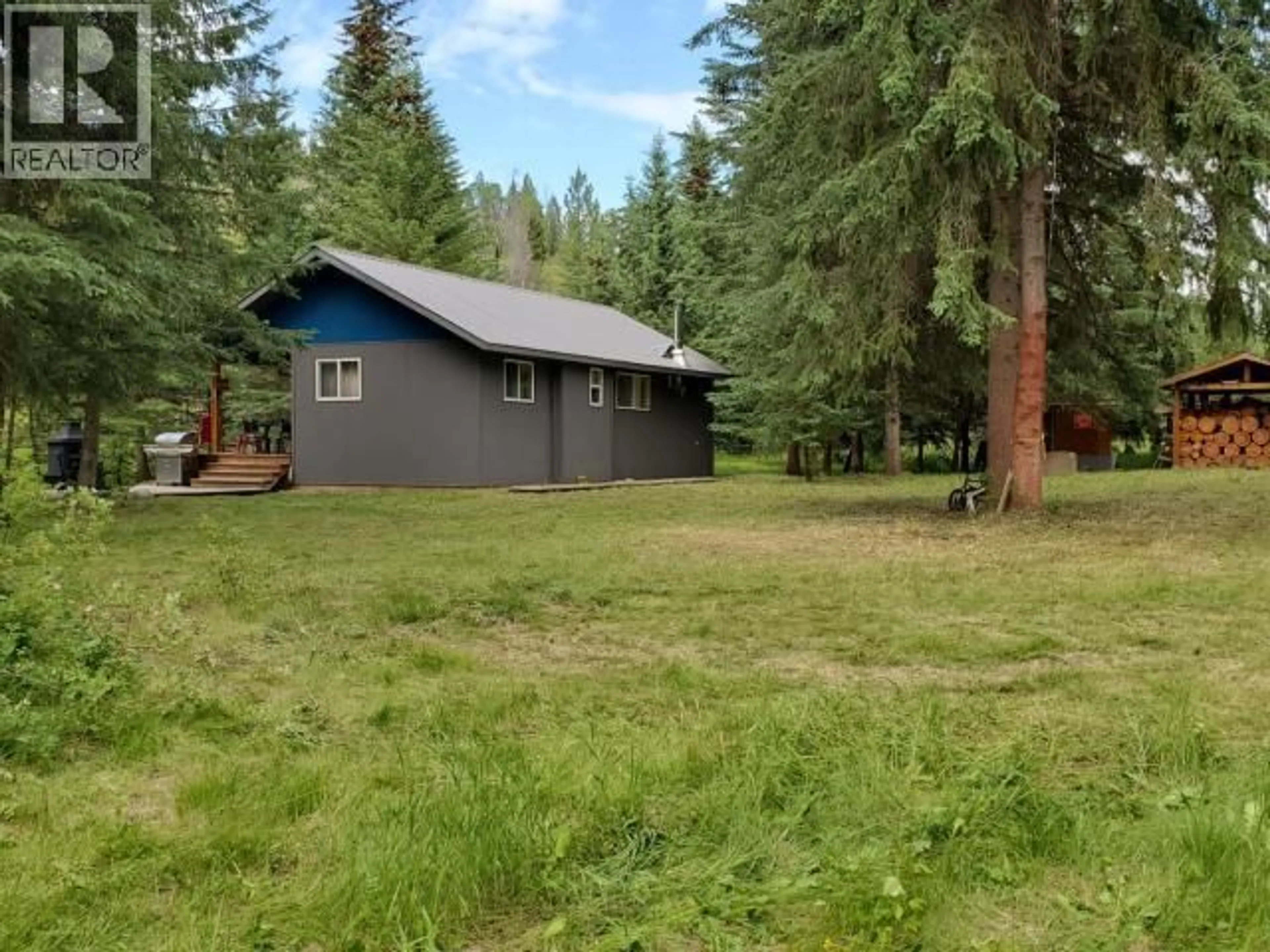 A pic from outside/outdoor area/front of a property/back of a property/a pic from drone, forest/trees view for 3848/3849 HUTCHISON ROAD, Clinton British Columbia V0K1H1