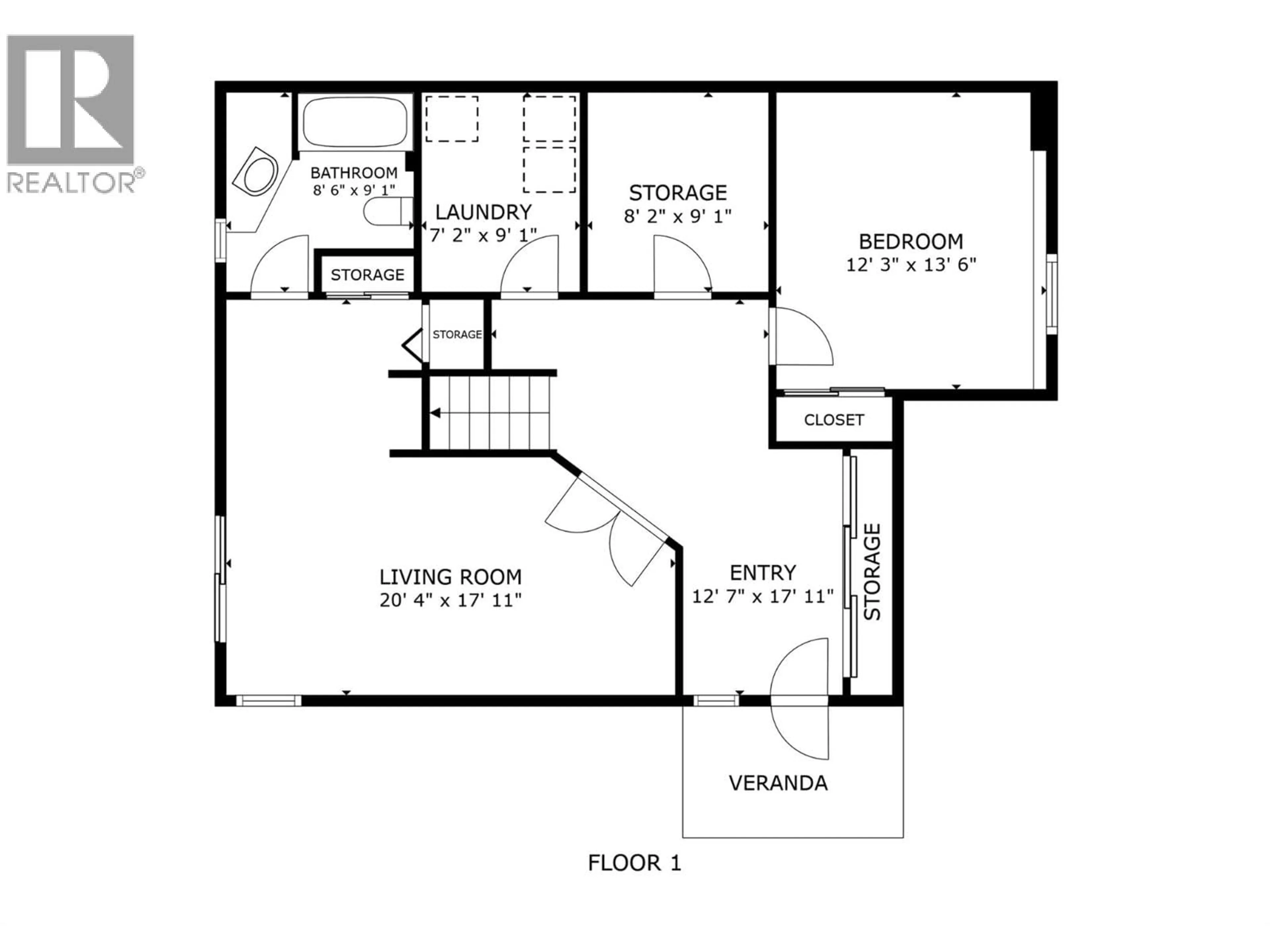 Floor plan for 6336 RENFREW ROAD, Peachland British Columbia V0H1X7