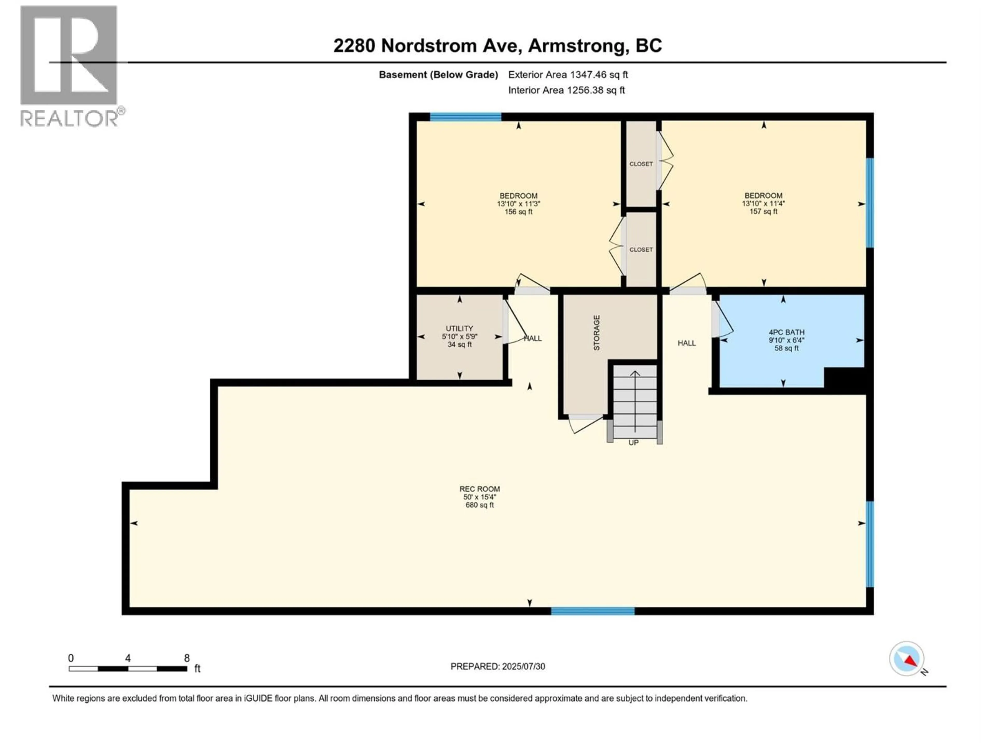 Floor plan for 2280 NORDSTROM AVENUE, Armstrong British Columbia V4Y0V9