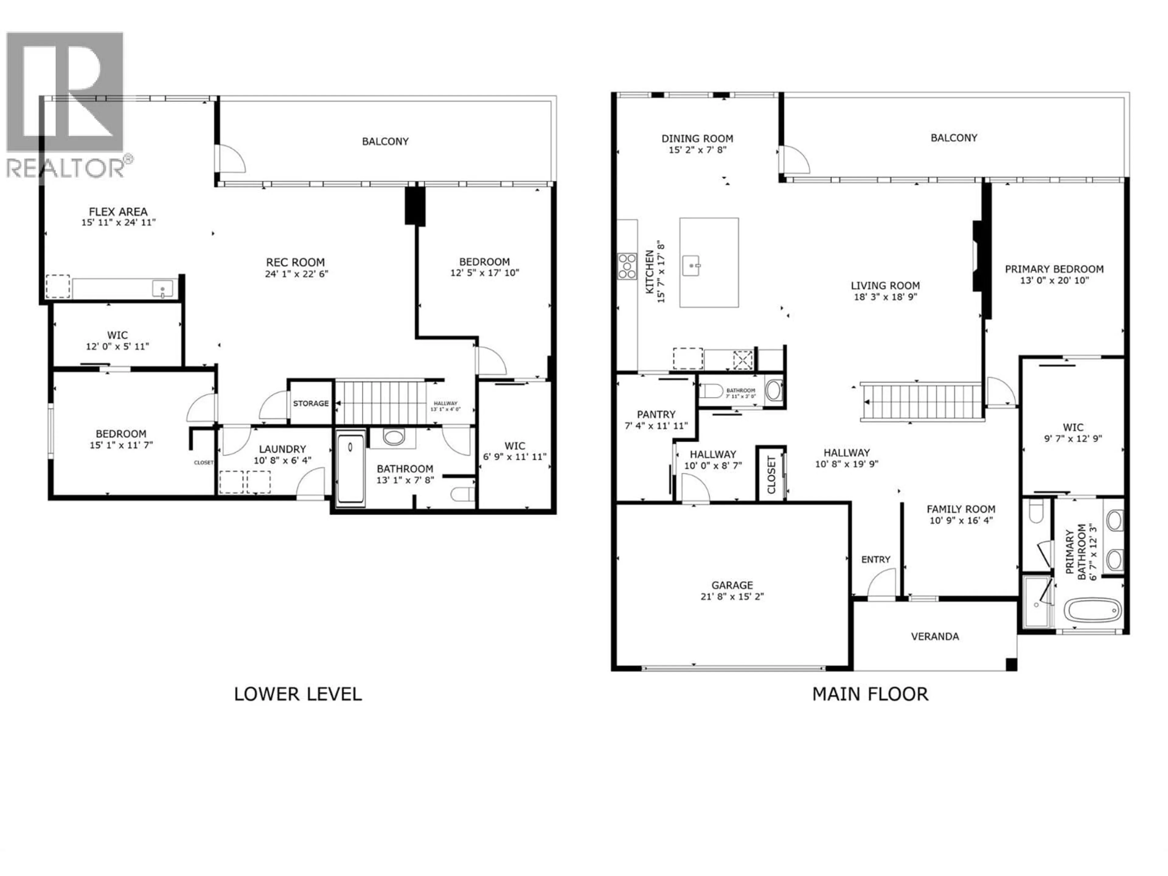 Floor plan for 3416 WATER BIRCH CIRCLE, Kelowna British Columbia V1V3G1