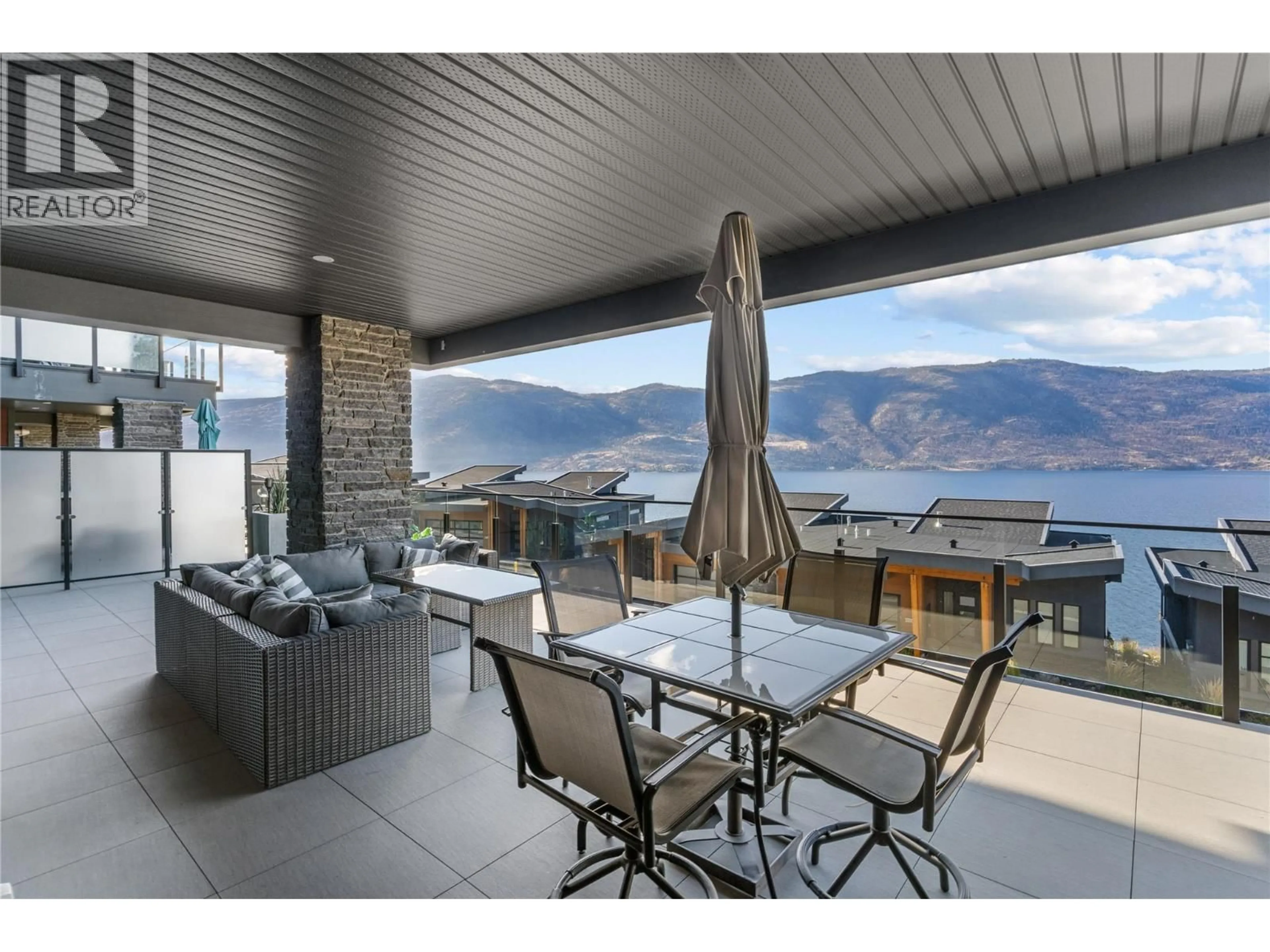 Patio, water/lake/river/ocean view for 104 - 3475 GRANITE CLOSE, Kelowna British Columbia V1V0B9