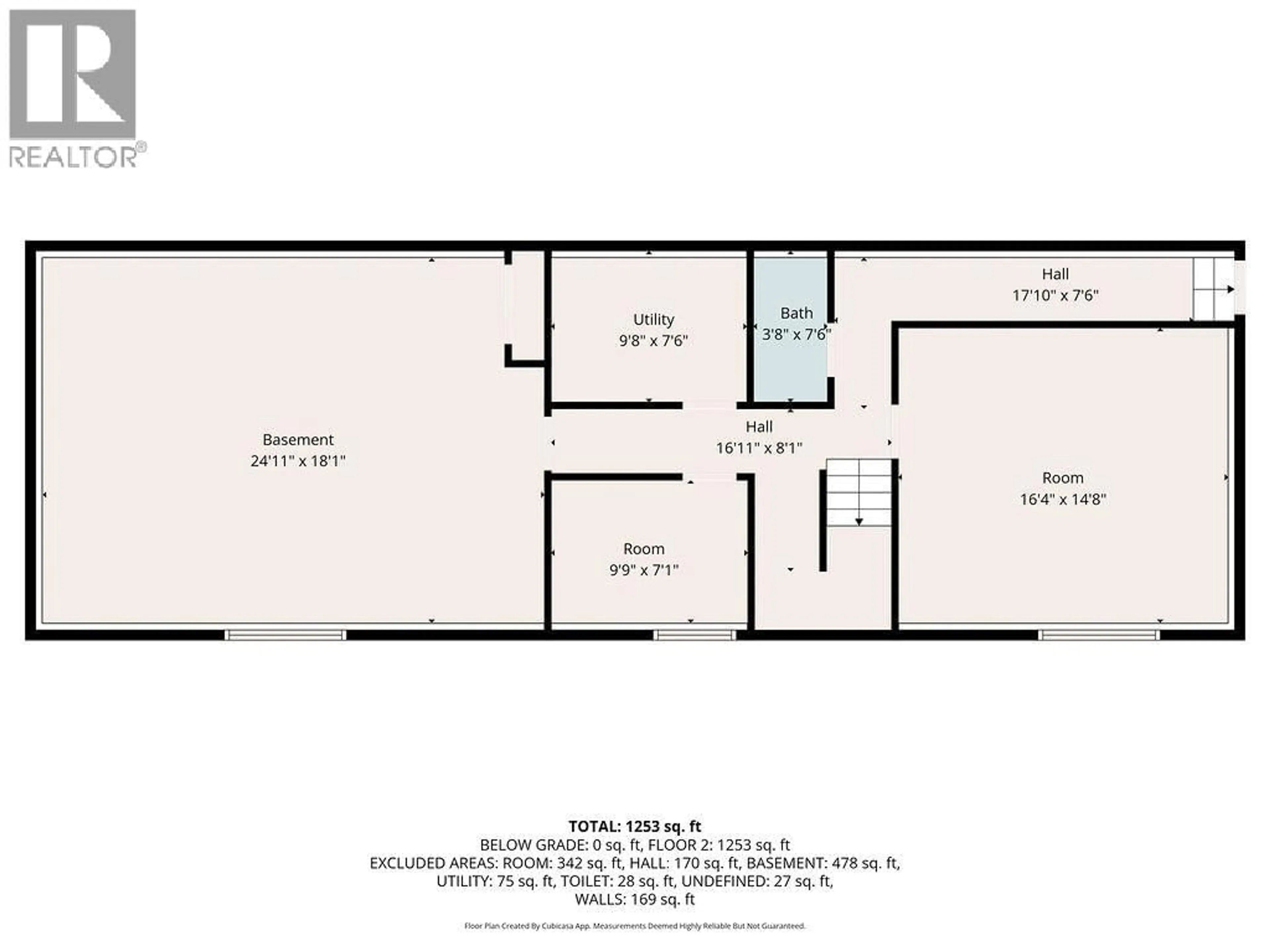 Floor plan for 1823 FRANCIS STREET, Vernon British Columbia V1B3A5