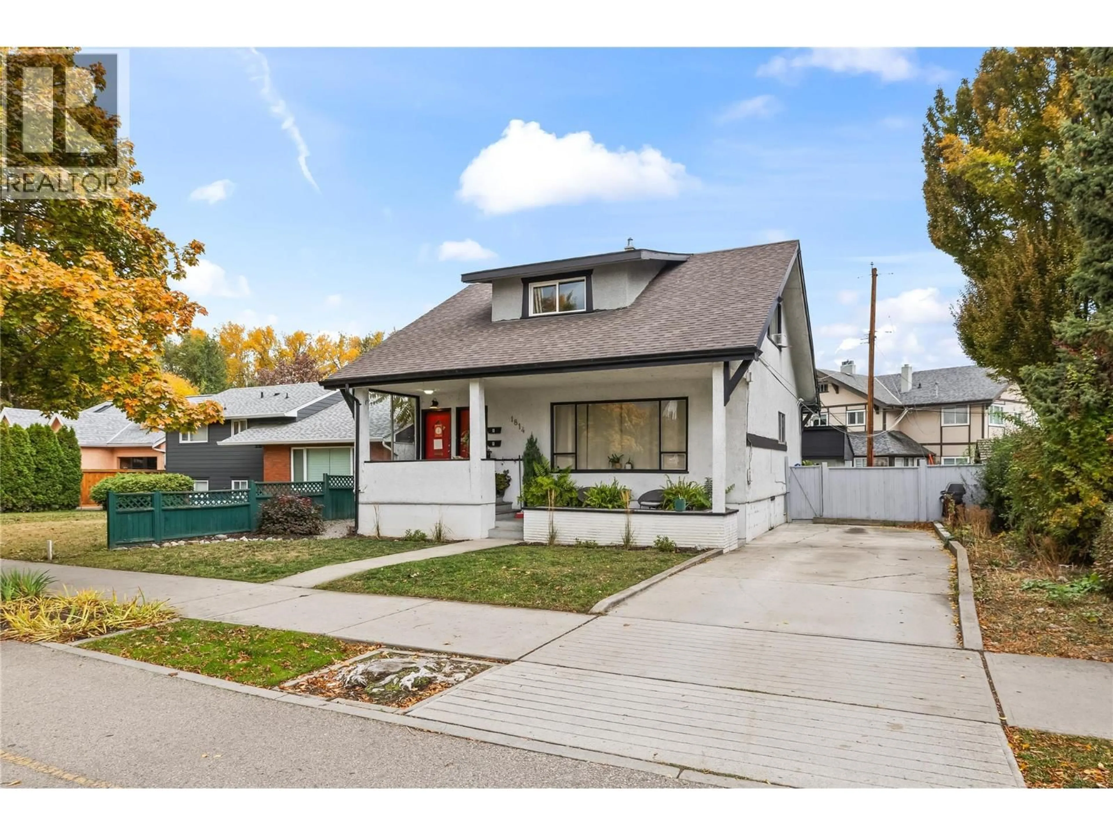 Home with brick exterior material, street for 1814 ABBOTT STREET, Kelowna British Columbia V1Y1B5