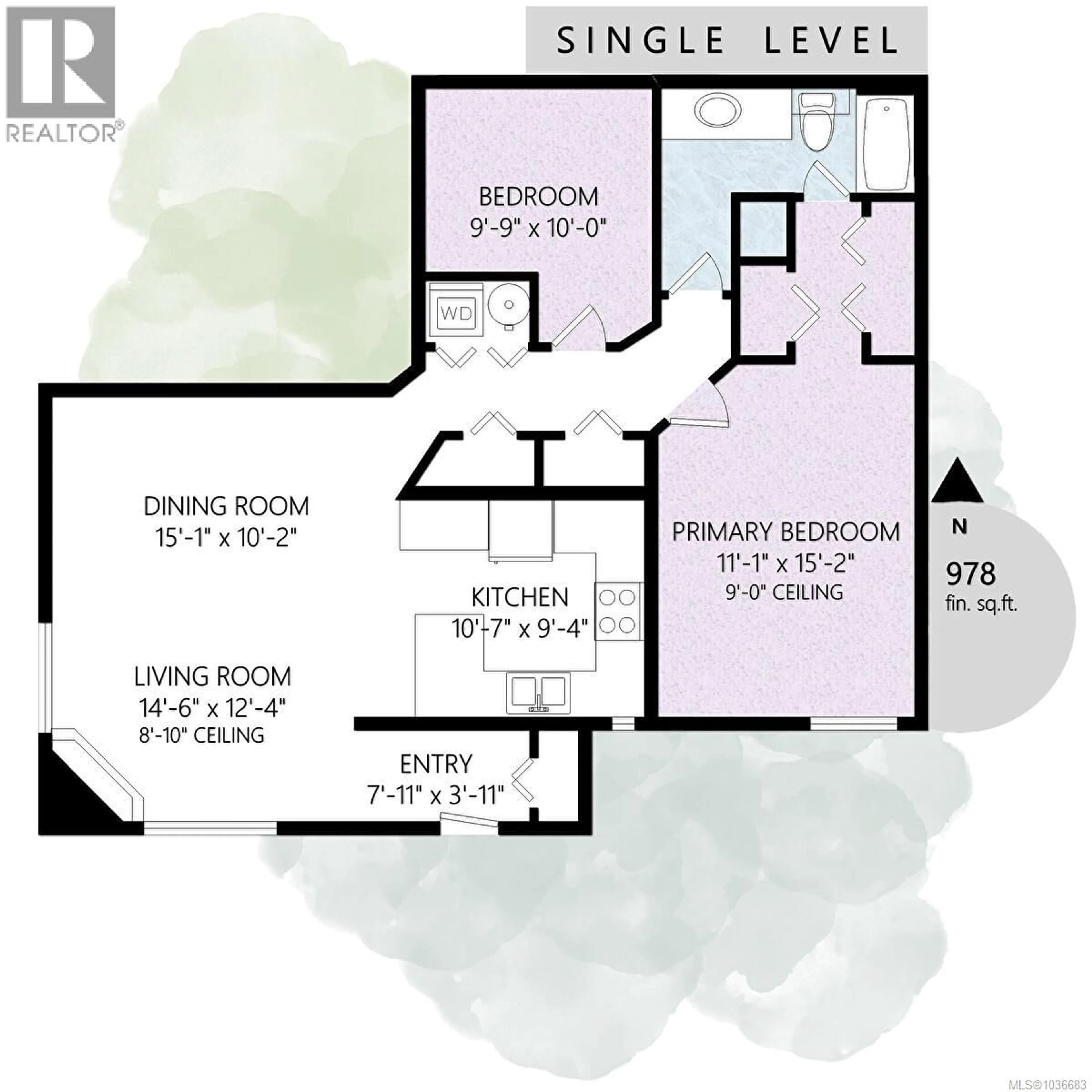 Floor plan for 106 - 2115 MEREDITH ROAD, Nanaimo British Columbia V9S2N2