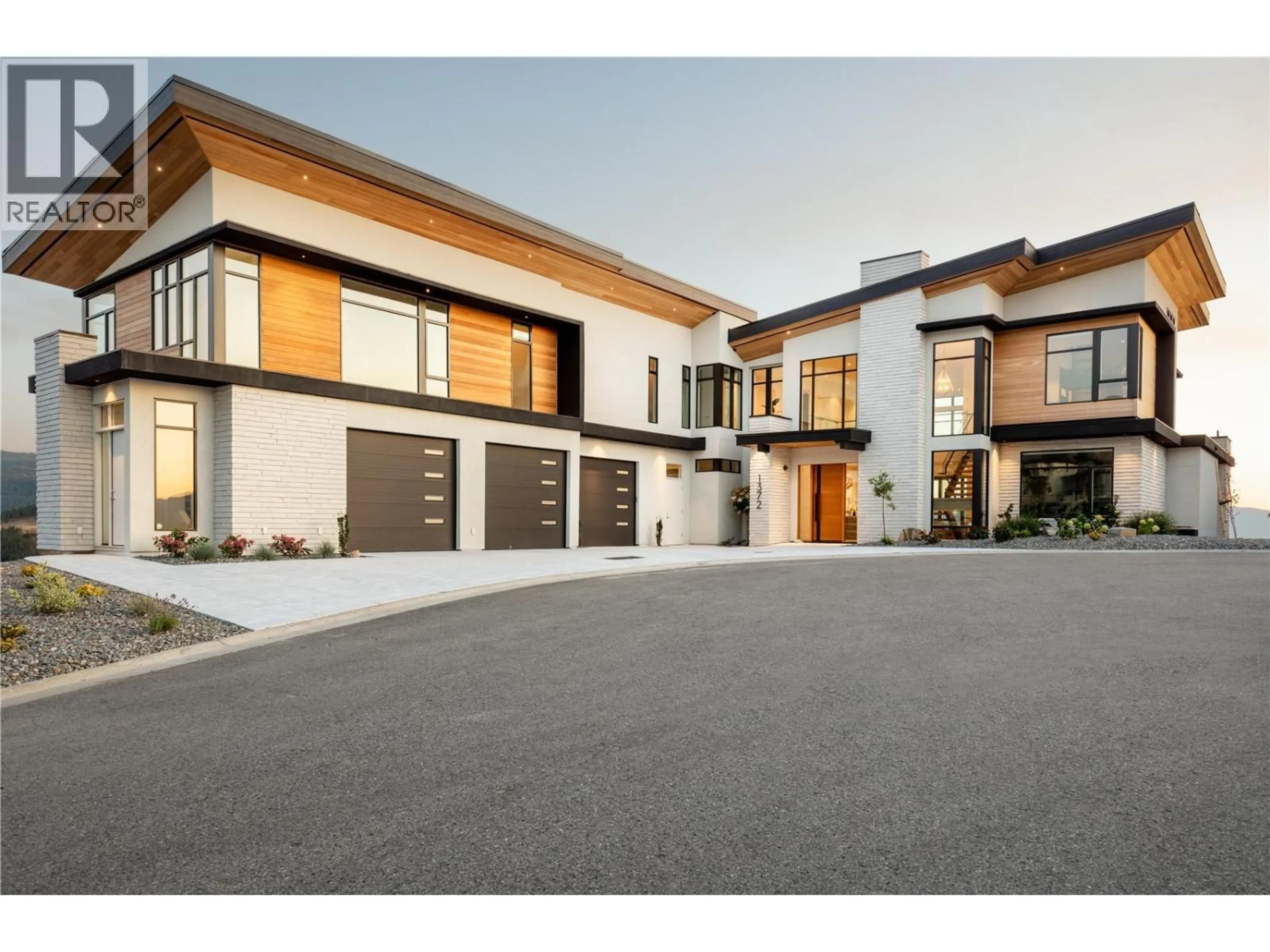 Home with brick exterior material, street for 1372 MINE HILL DRIVE, Kelowna British Columbia V1P1S5