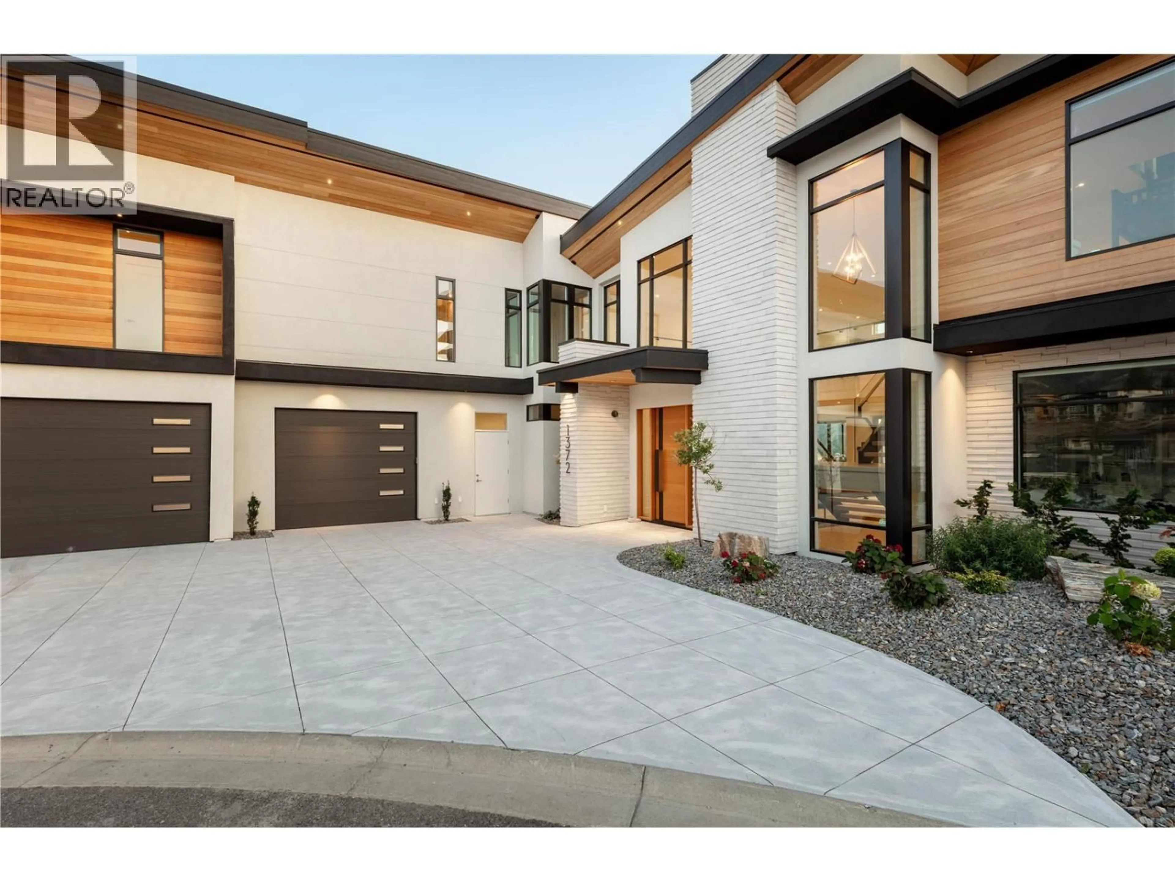 Home with brick exterior material, street for 1372 MINE HILL DRIVE, Kelowna British Columbia V1P1S5