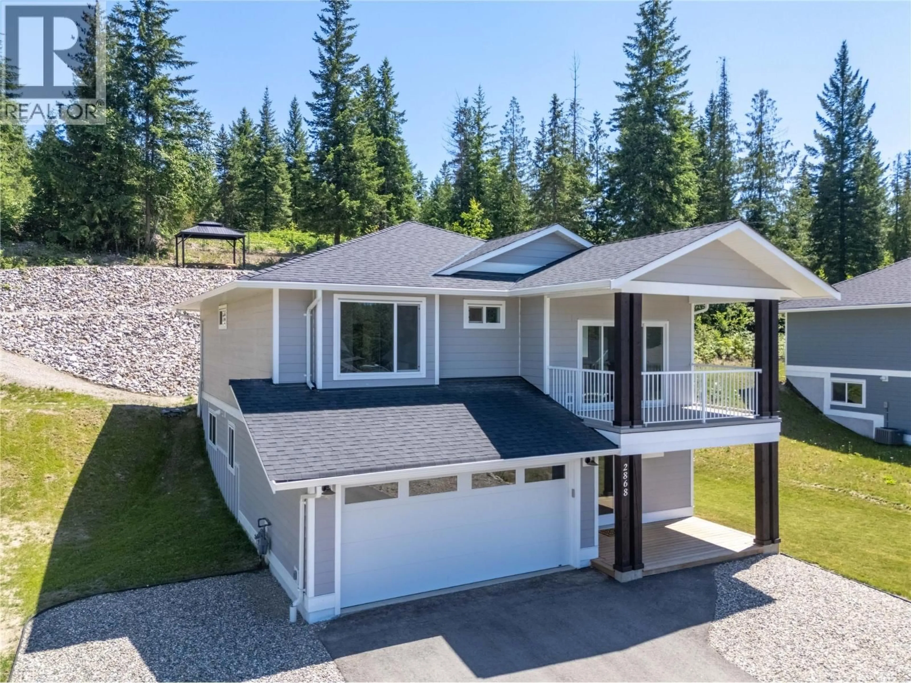 Home with vinyl exterior material, mountain view for 2868 GOLF COURSE DRIVE, Blind Bay British Columbia B0E1H2