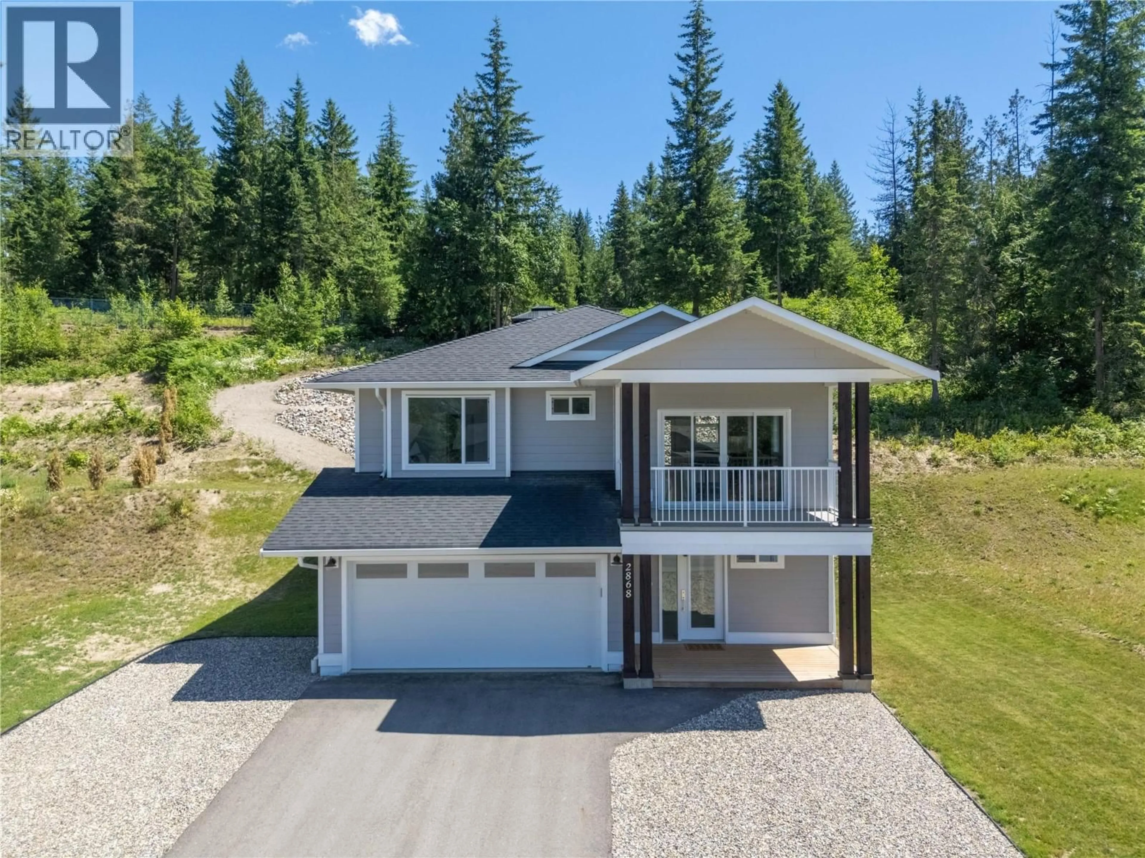 A pic from outside/outdoor area/front of a property/back of a property/a pic from drone, unknown for 2868 GOLF COURSE DRIVE, Blind Bay British Columbia B0E1H2