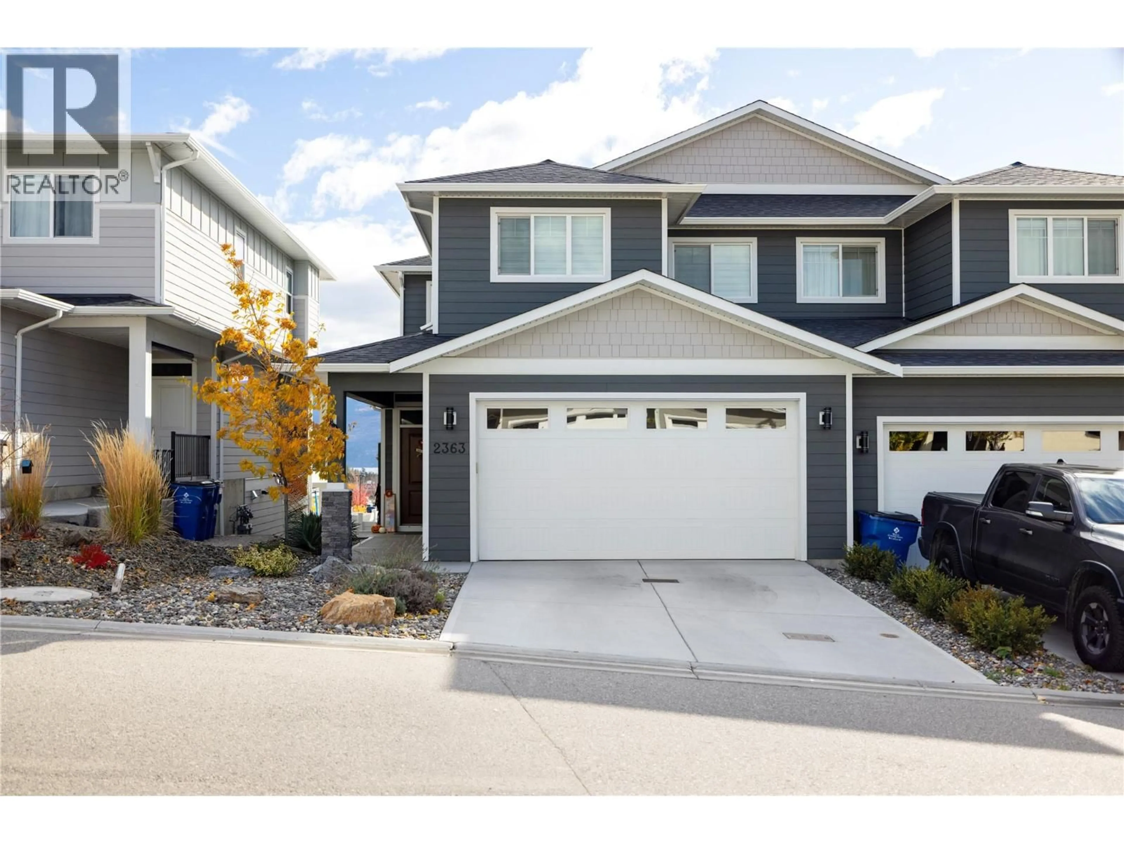 Home with vinyl exterior material, street for 2363 HAWKS BOULEVARD, West Kelowna British Columbia V4T0A7