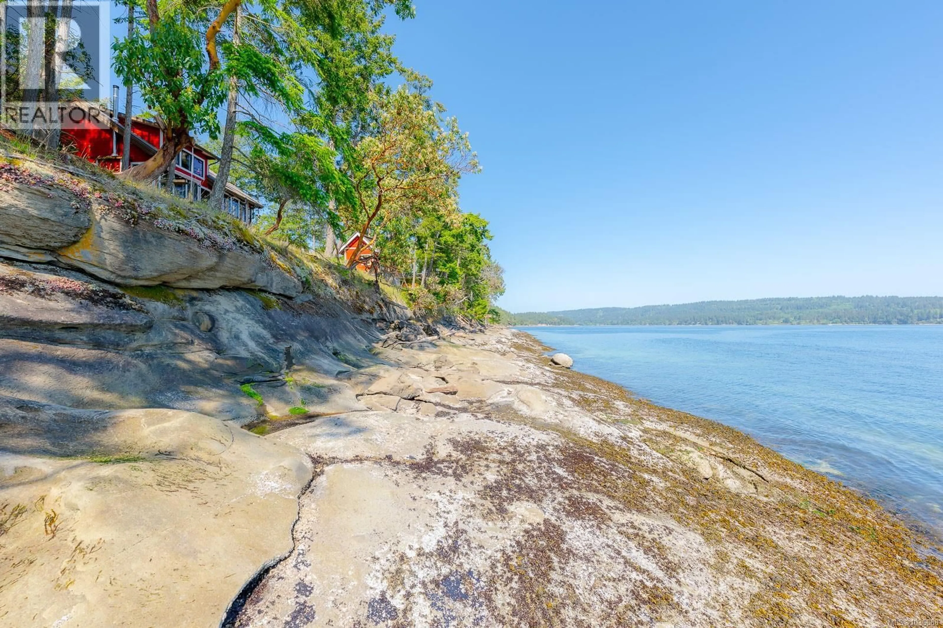 Patio, water/lake/river/ocean view for 188 LONG ISLAND LANE, Decourcy Island British Columbia A1A1A1