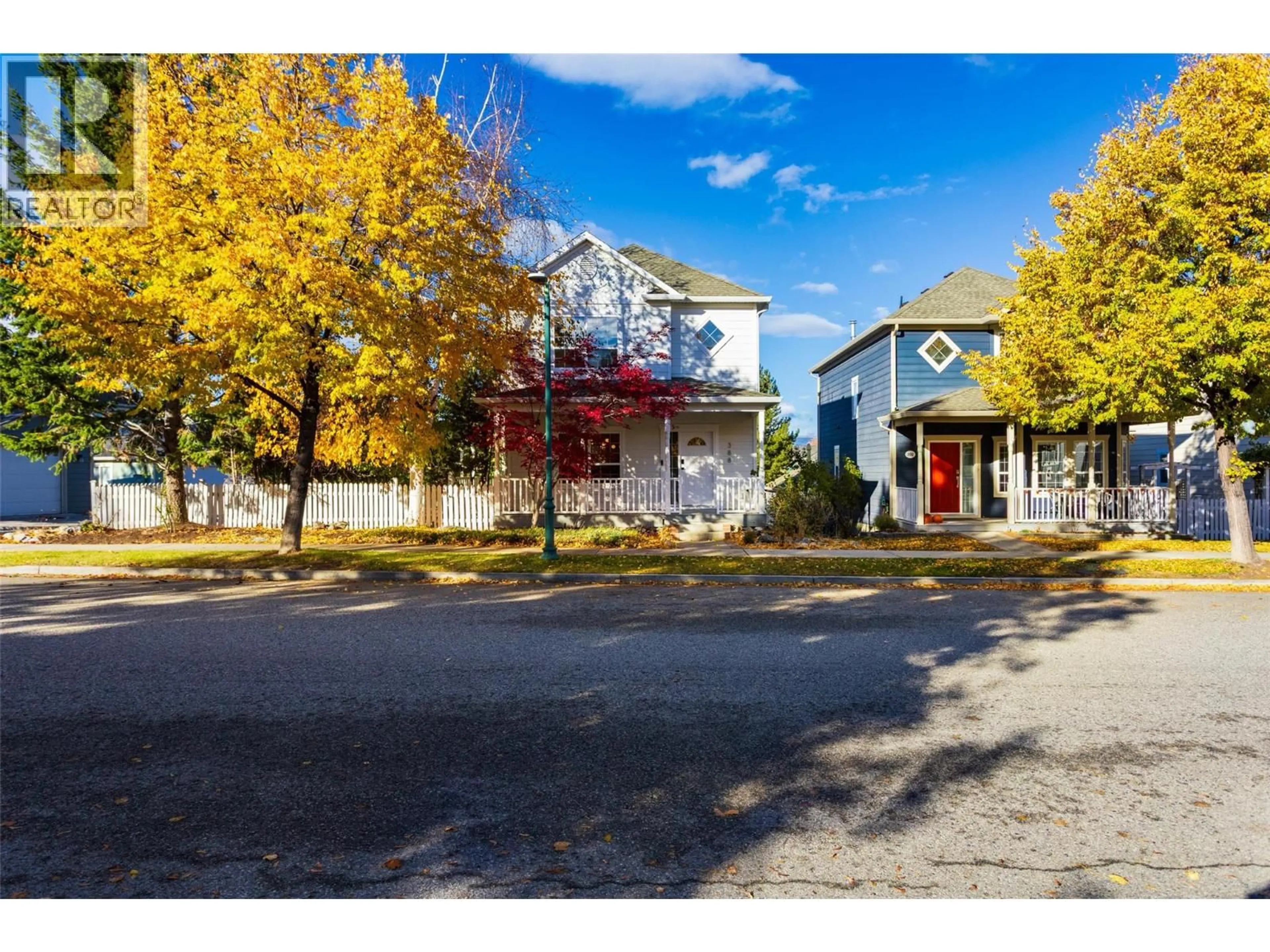 A pic from outside/outdoor area/front of a property/back of a property/a pic from drone, street for 388 MCCARREN AVENUE, Kelowna British Columbia V1W4W3