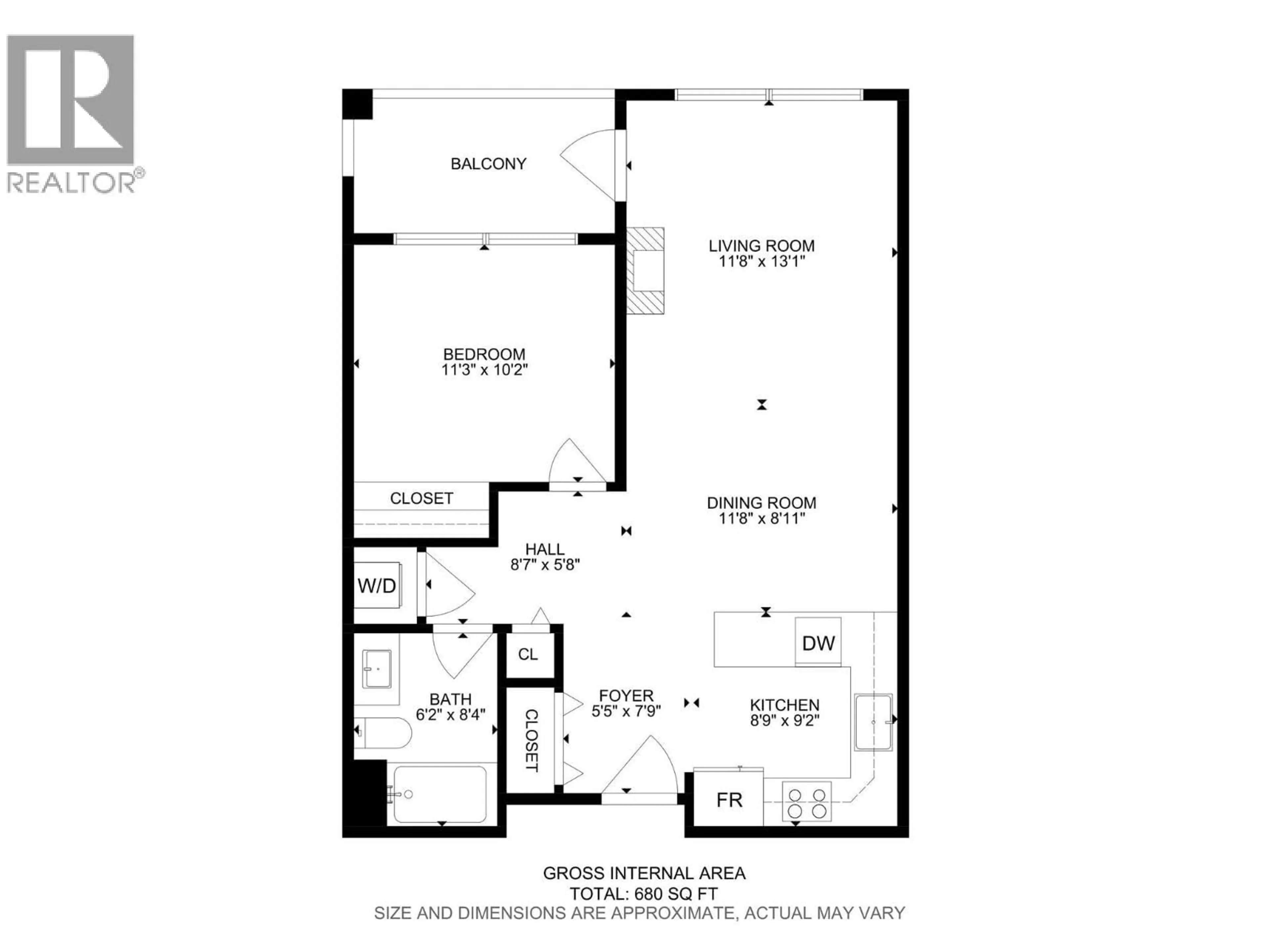 Floor plan for 309 - 778 RUTLAND ROAD NORTH, Kelowna British Columbia V1X8B3