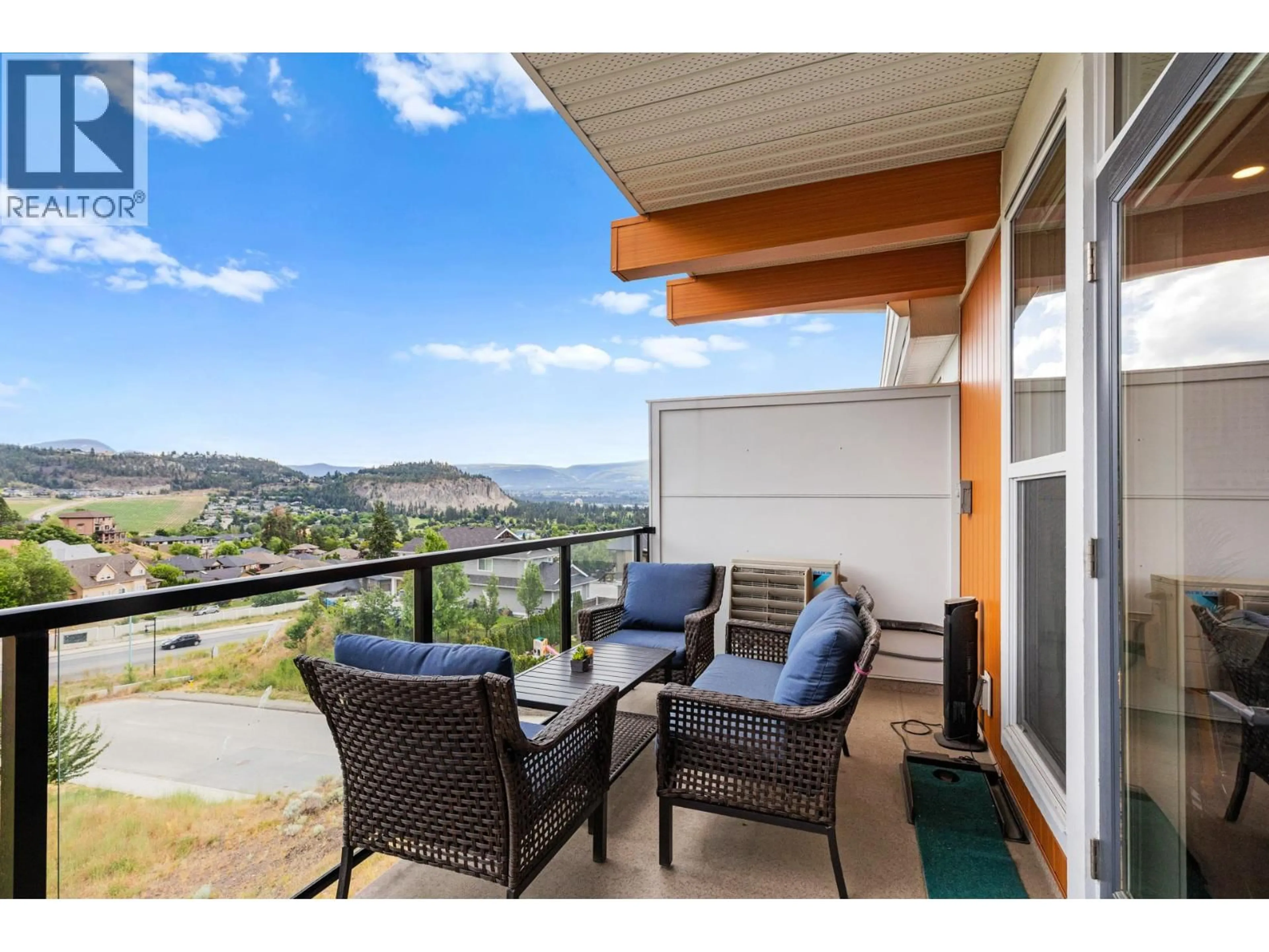 Patio, water/lake/river/ocean view for 61 - 685 BOYNTON PLACE, Kelowna British Columbia V1V0G7