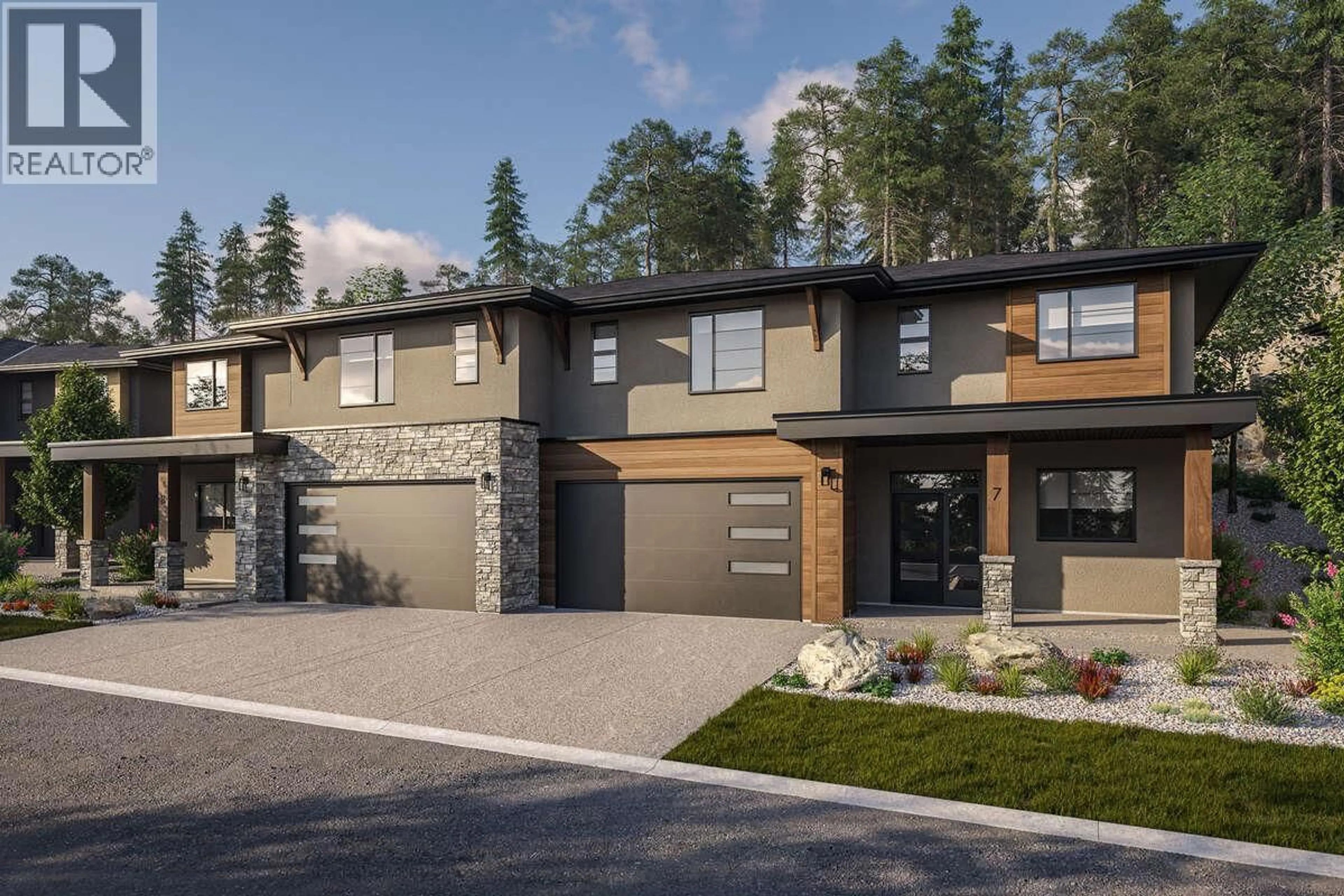 Home with brick exterior material, mountain view for 5 - 1720 HIDDEN HILLS DRIVE, Kelowna British Columbia V1V0J5