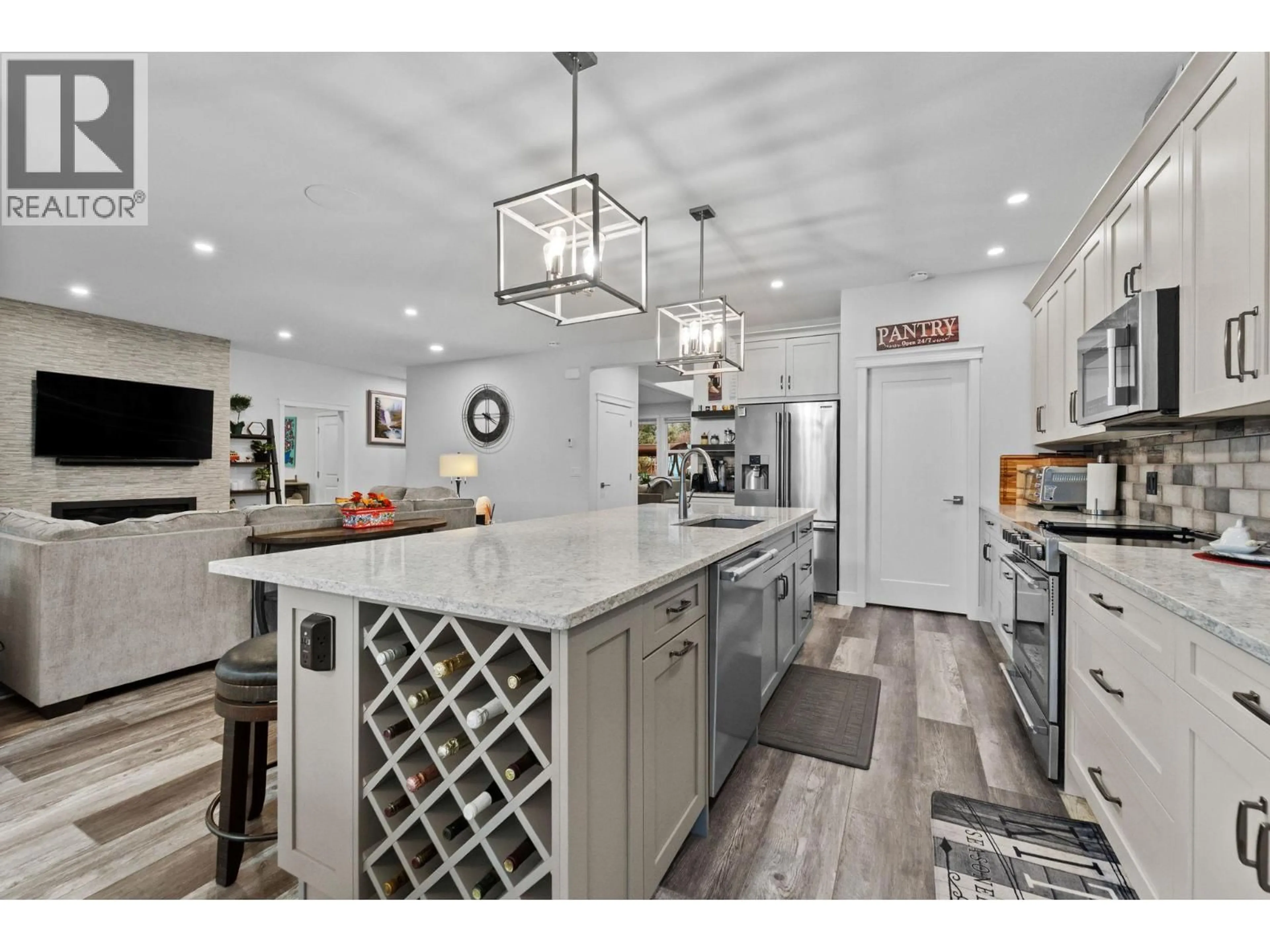 Open concept kitchen, unknown for 4831 ASPEN PARK DRIVE, Kamloops British Columbia V2H1M5