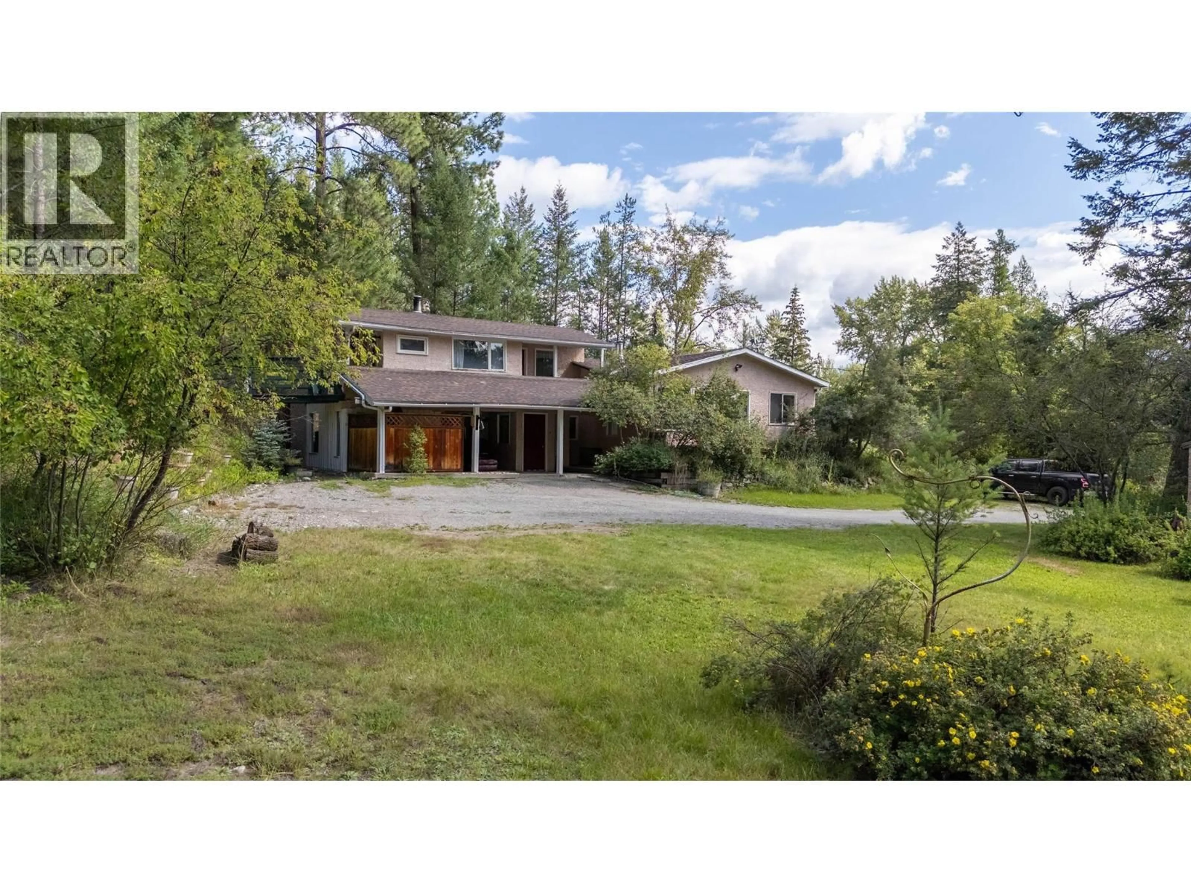 A pic from outside/outdoor area/front of a property/back of a property/a pic from drone, unknown for 7825 JAFFRAY BAYNES LAKE ROAD ROAD, Jaffray British Columbia V0B1T4