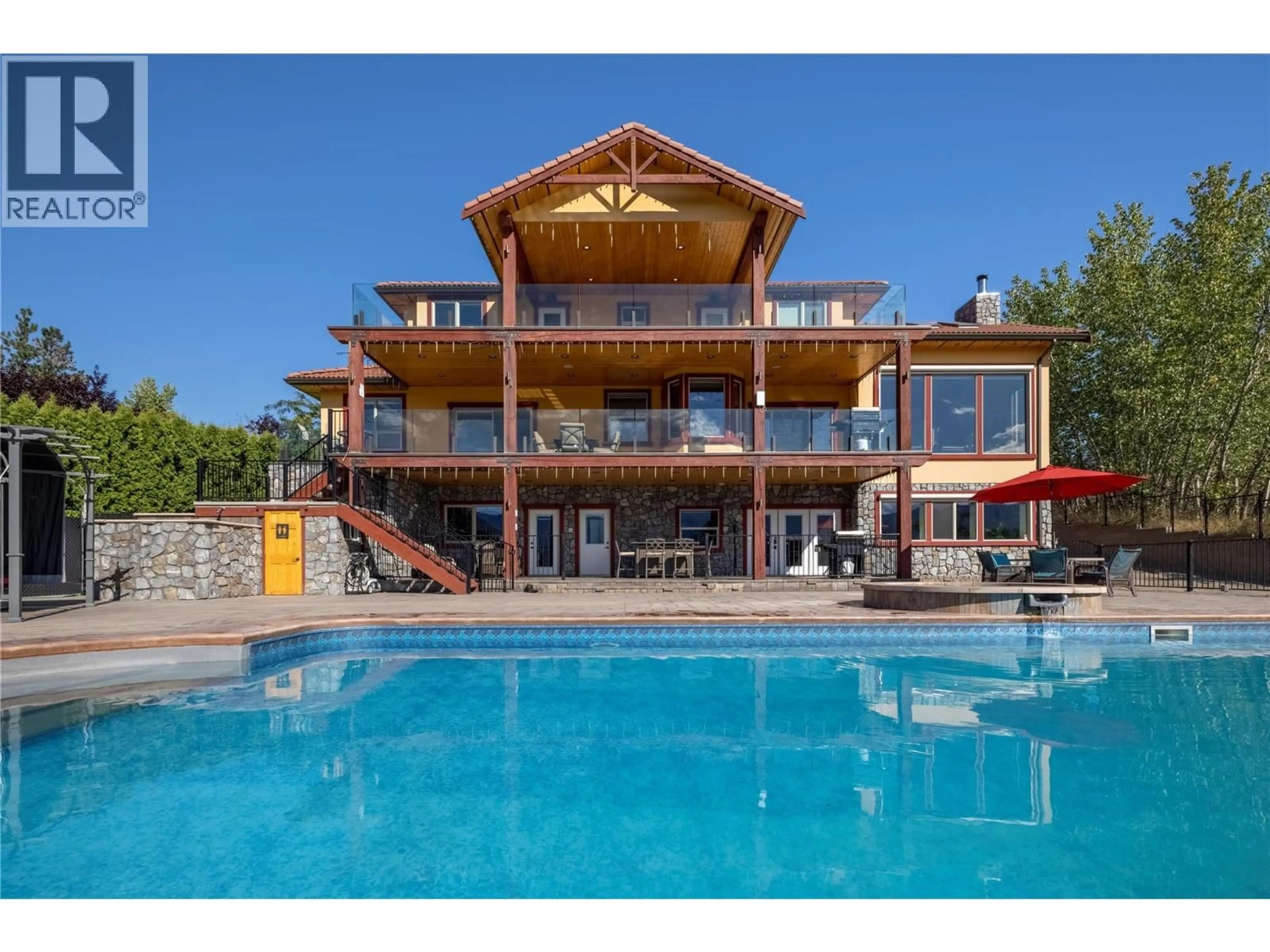 Pool for 1727 DAVIDSON ROAD, Lake Country British Columbia V4V1J9