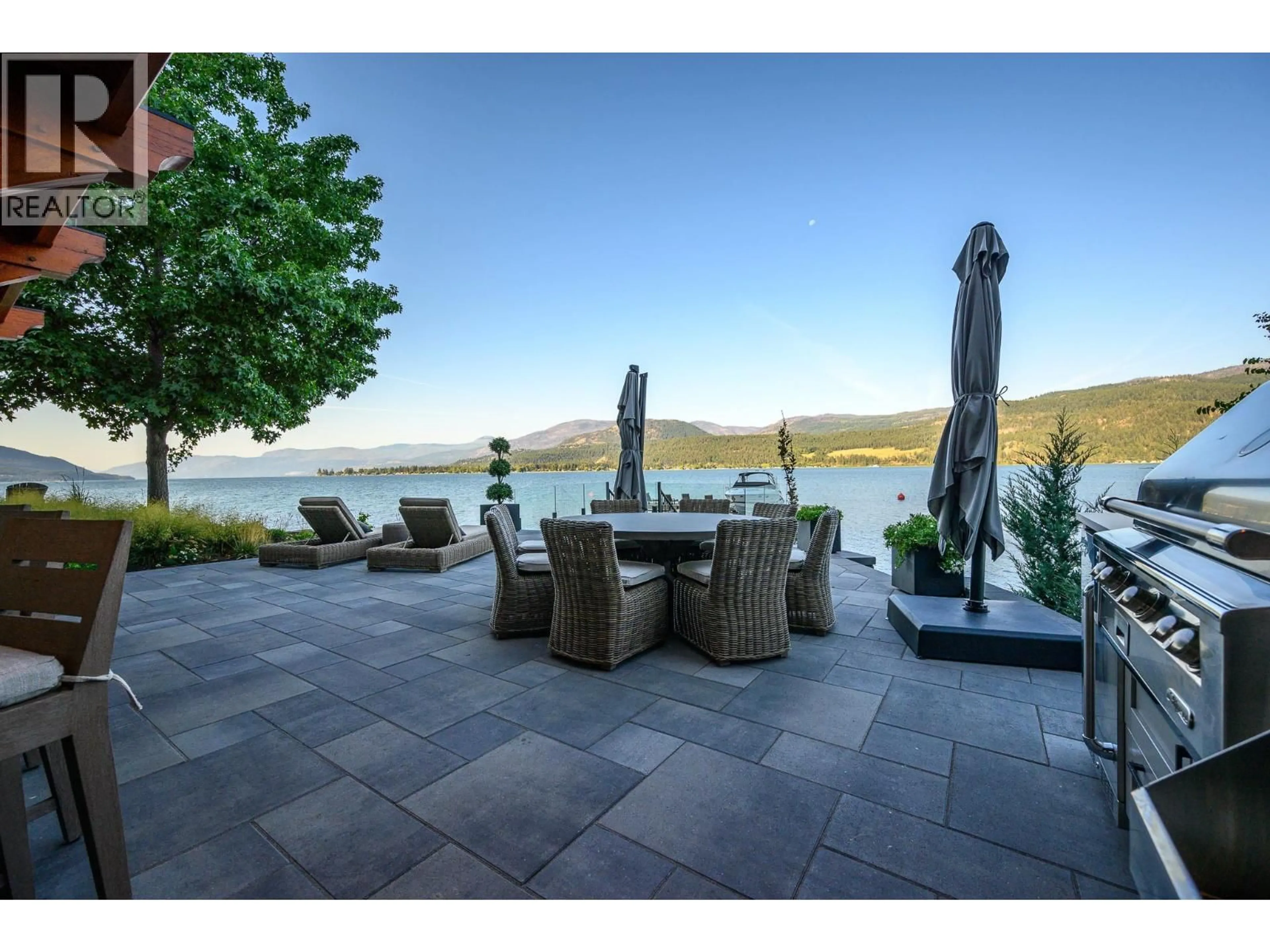 Patio, water/lake/river/ocean view for 8 - 80 KESTREL PLACE, Vernon British Columbia V1H1T6