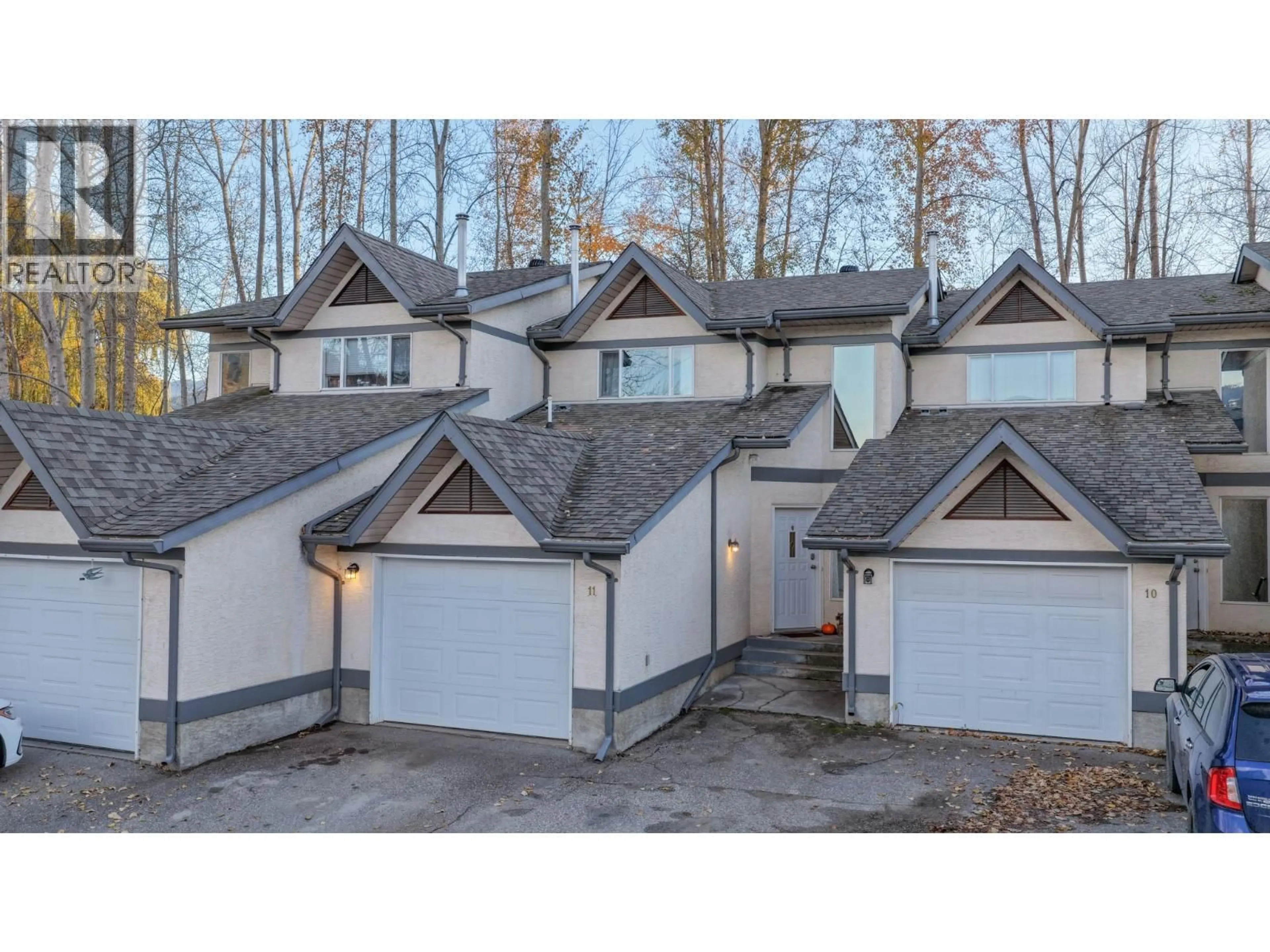 A pic from outside/outdoor area/front of a property/back of a property/a pic from drone, street for 11 - 2156 BESSETTE STREET, Lumby British Columbia V0E2G0