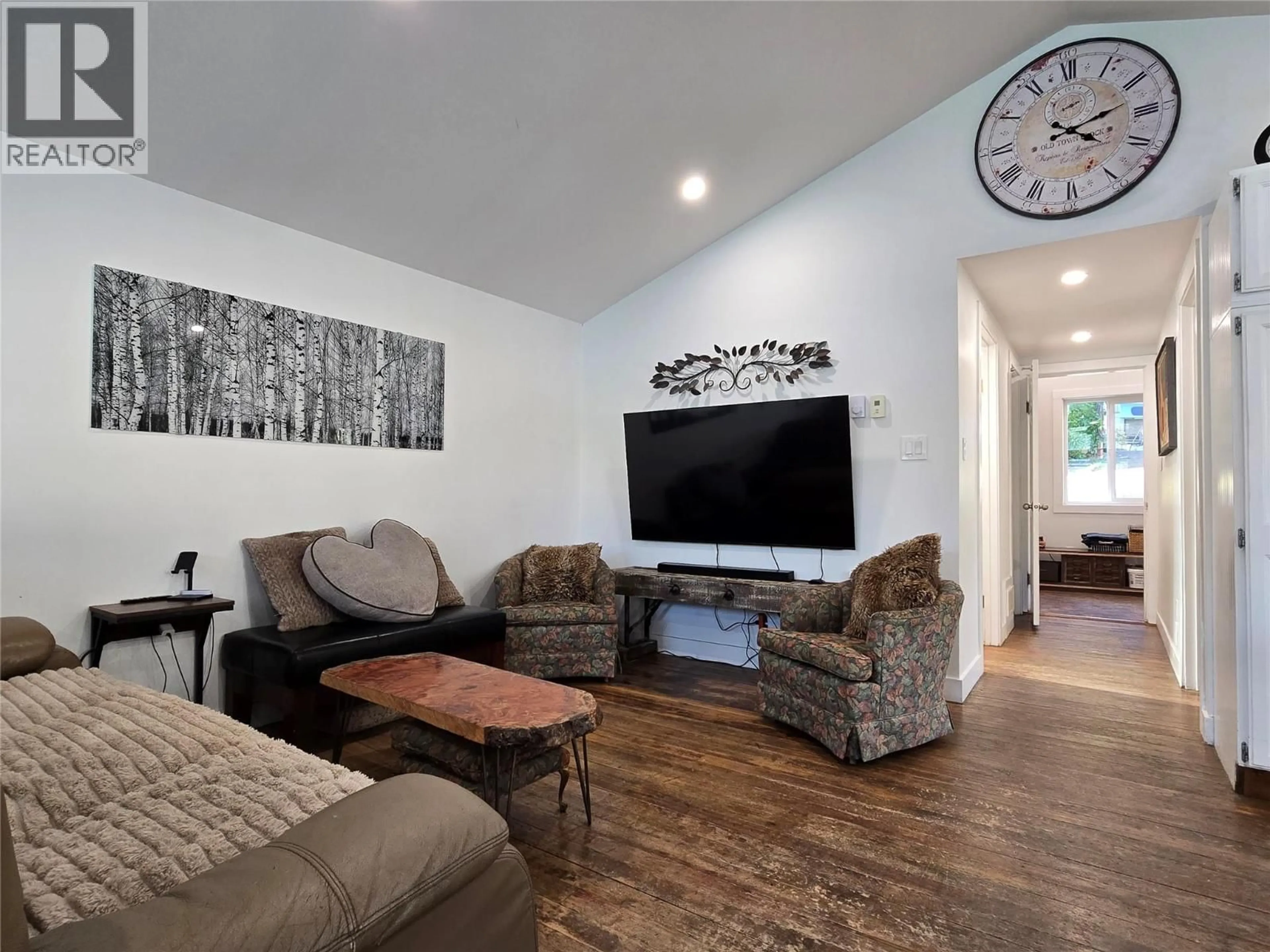 Living room with furniture, wood/laminate floor for 2438 LOON LAKE ROAD, Loon Lake British Columbia V0K1H1