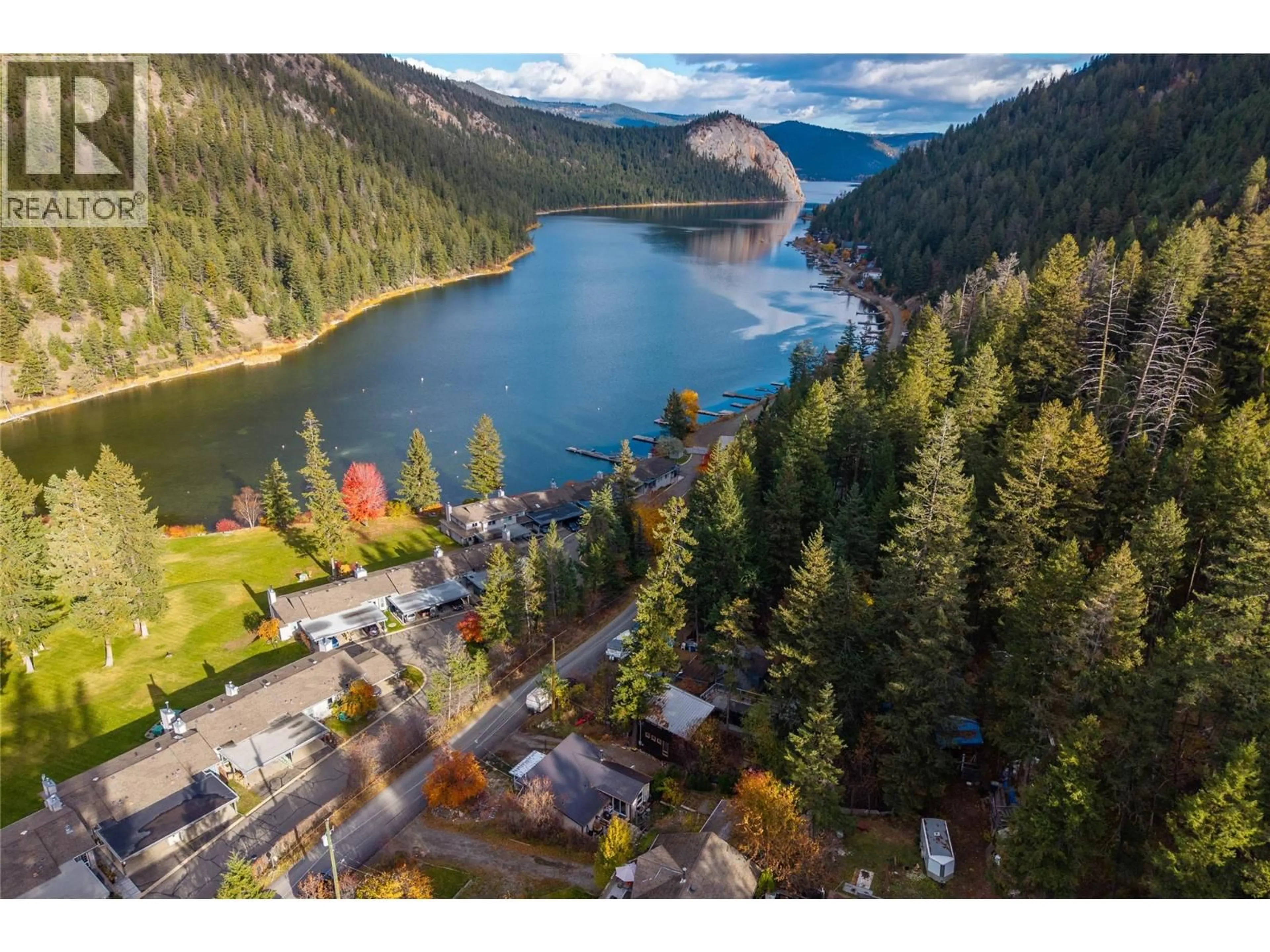 A pic from outside/outdoor area/front of a property/back of a property/a pic from drone, water/lake/river/ocean view for 1800 PAUL LAKE ROAD, Kamloops British Columbia V2H1N8