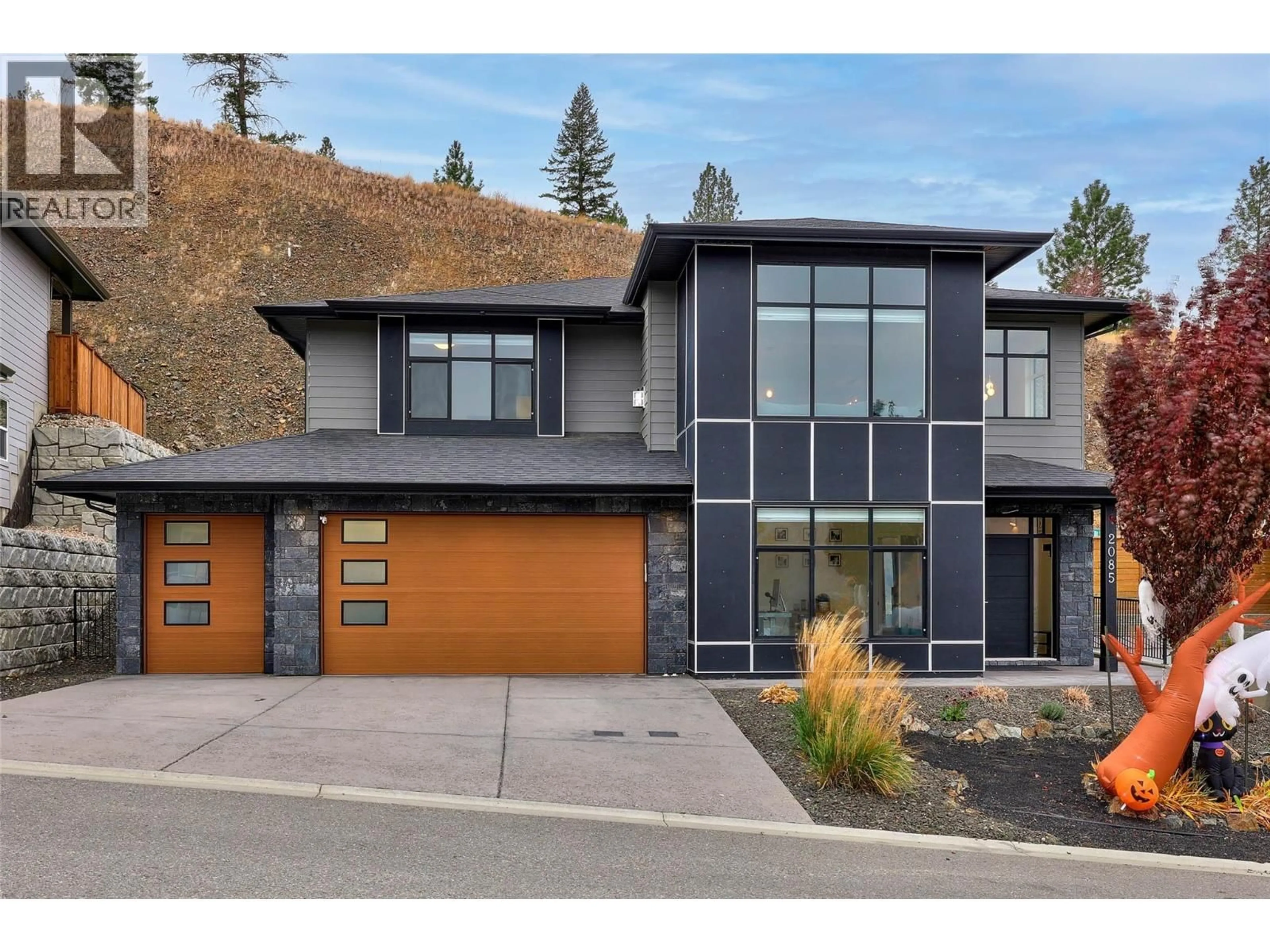 Home with brick exterior material, street for 2085 GALORE CRESCENT, Kamloops British Columbia V2E0C6