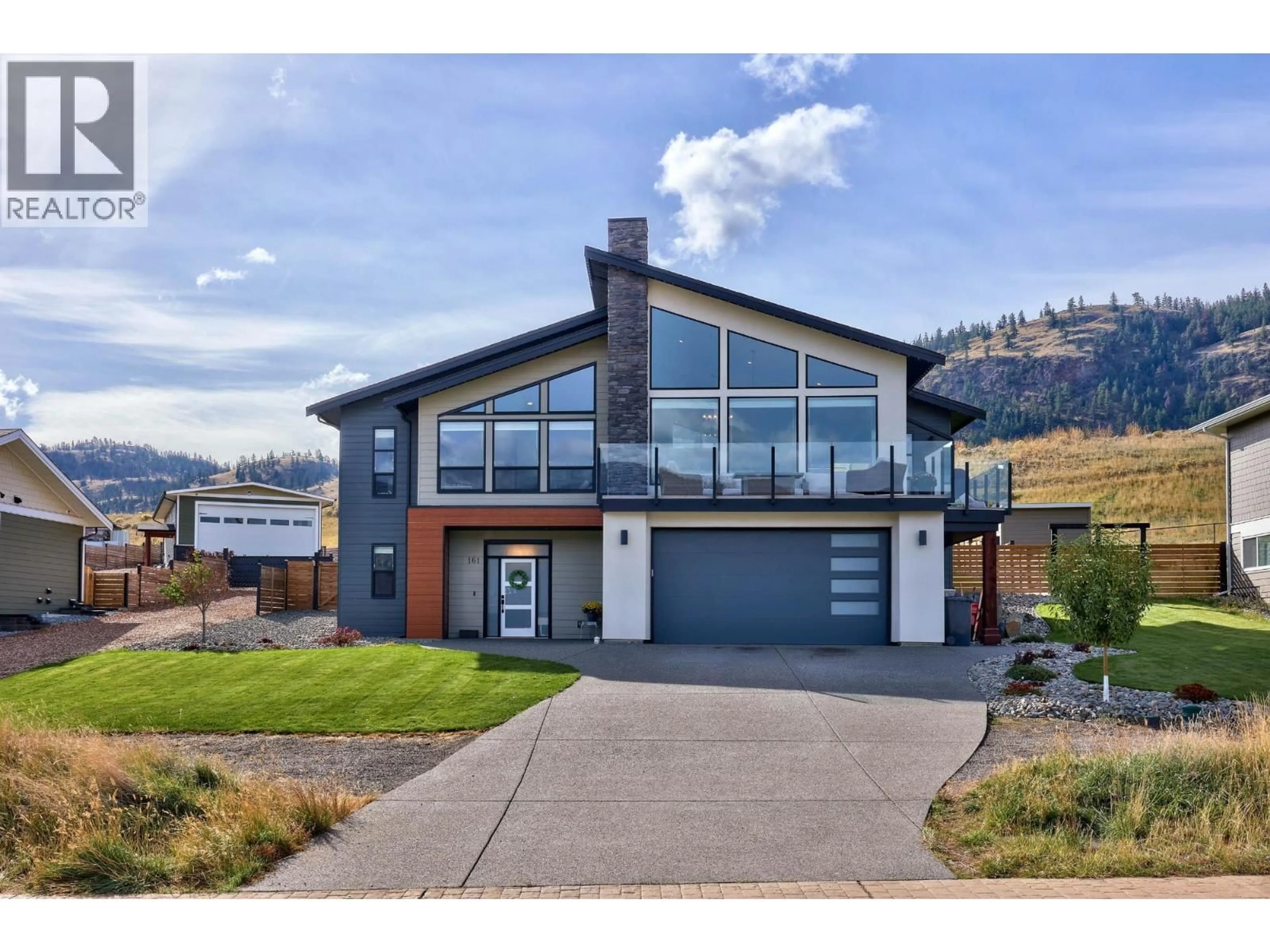 Home with vinyl exterior material, water/lake/river/ocean view for 161 RUE CHEVAL NOIR OTHER, Kamloops British Columbia V1S0B3