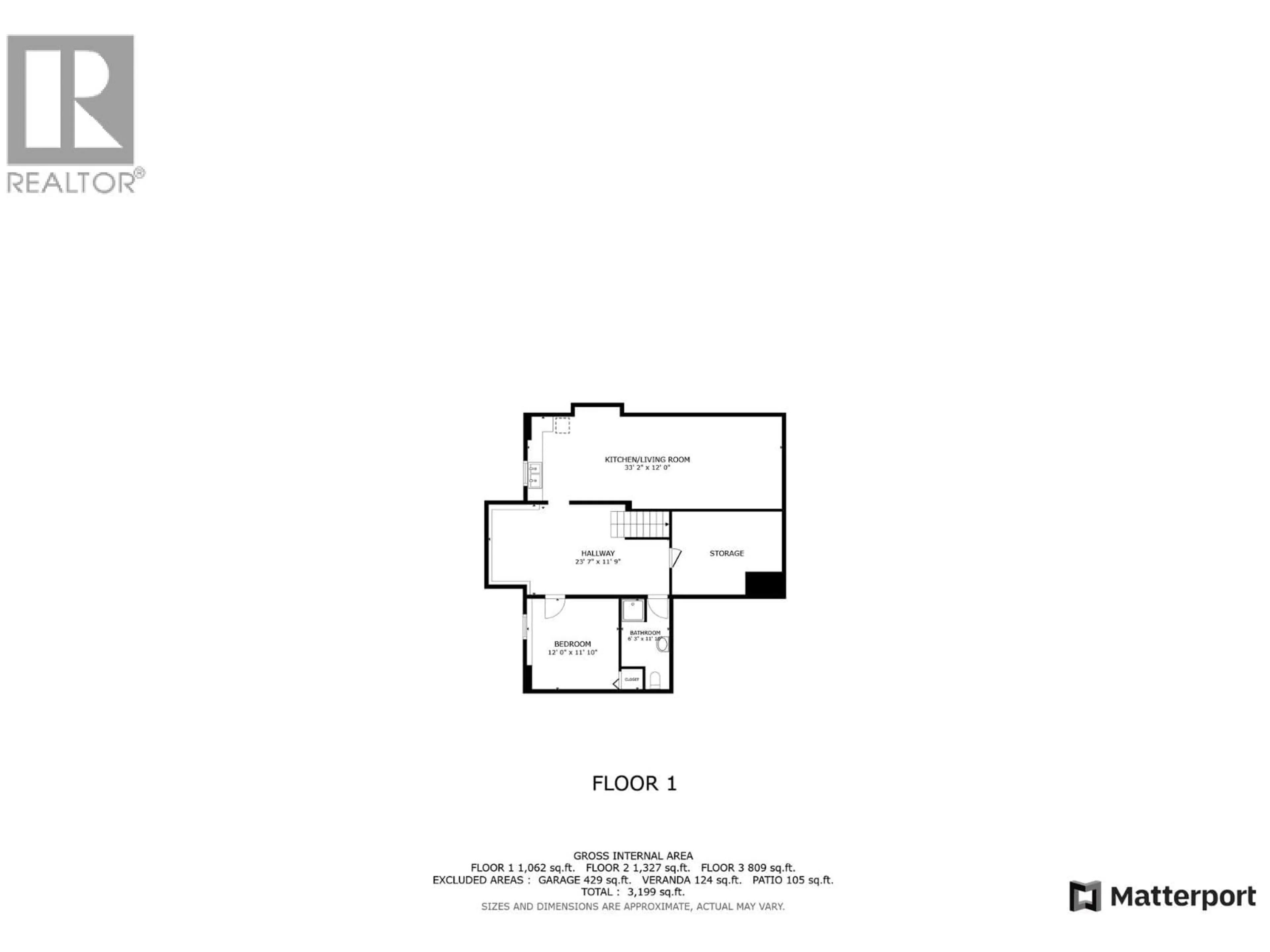Floor plan for 4945 SOUTH RIDGE DRIVE, Kelowna British Columbia V1W4Y2