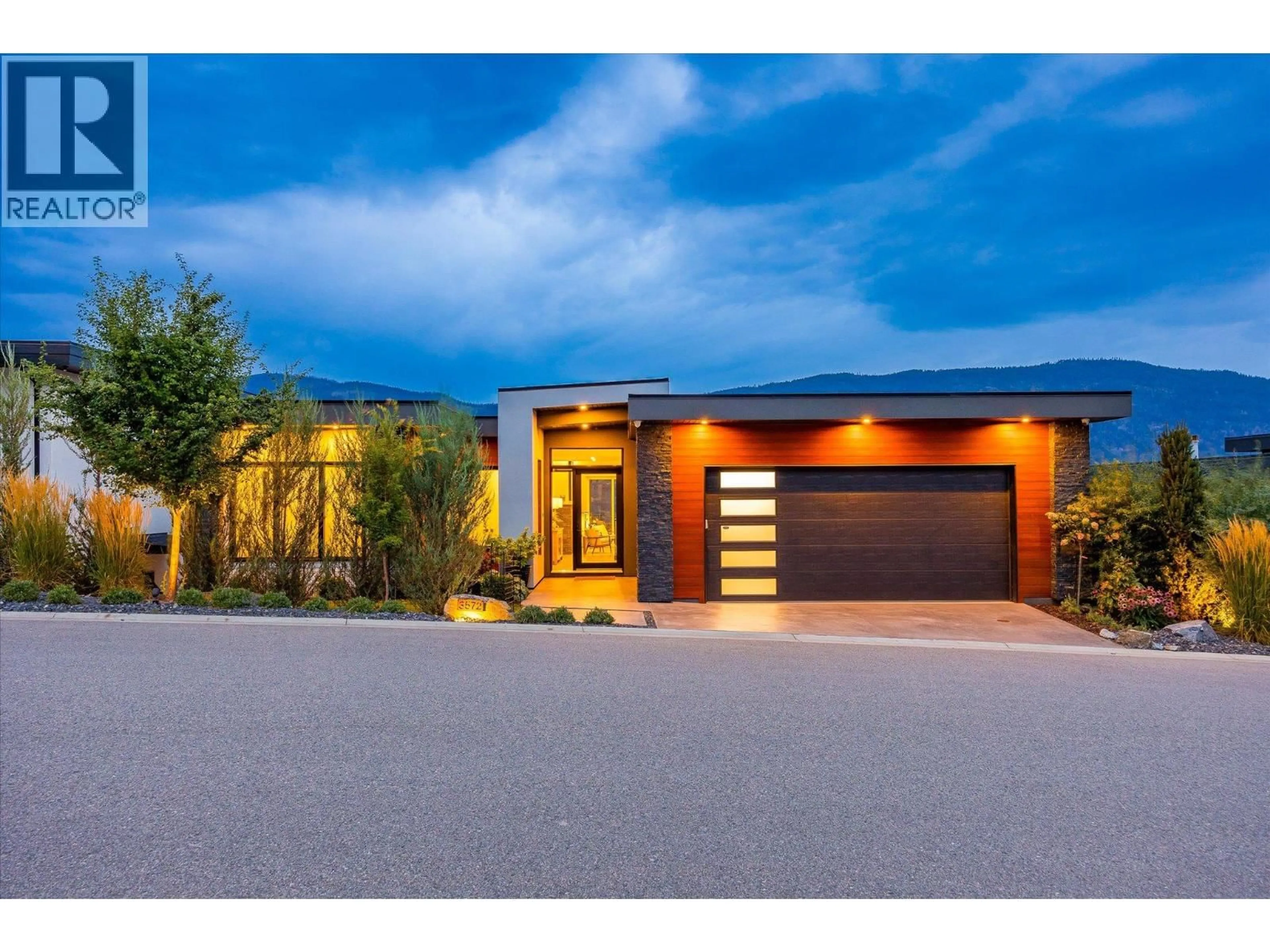 Home with brick exterior material, street for 3572 WILD ROSE ROAD, Kelowna British Columbia V1V3G1