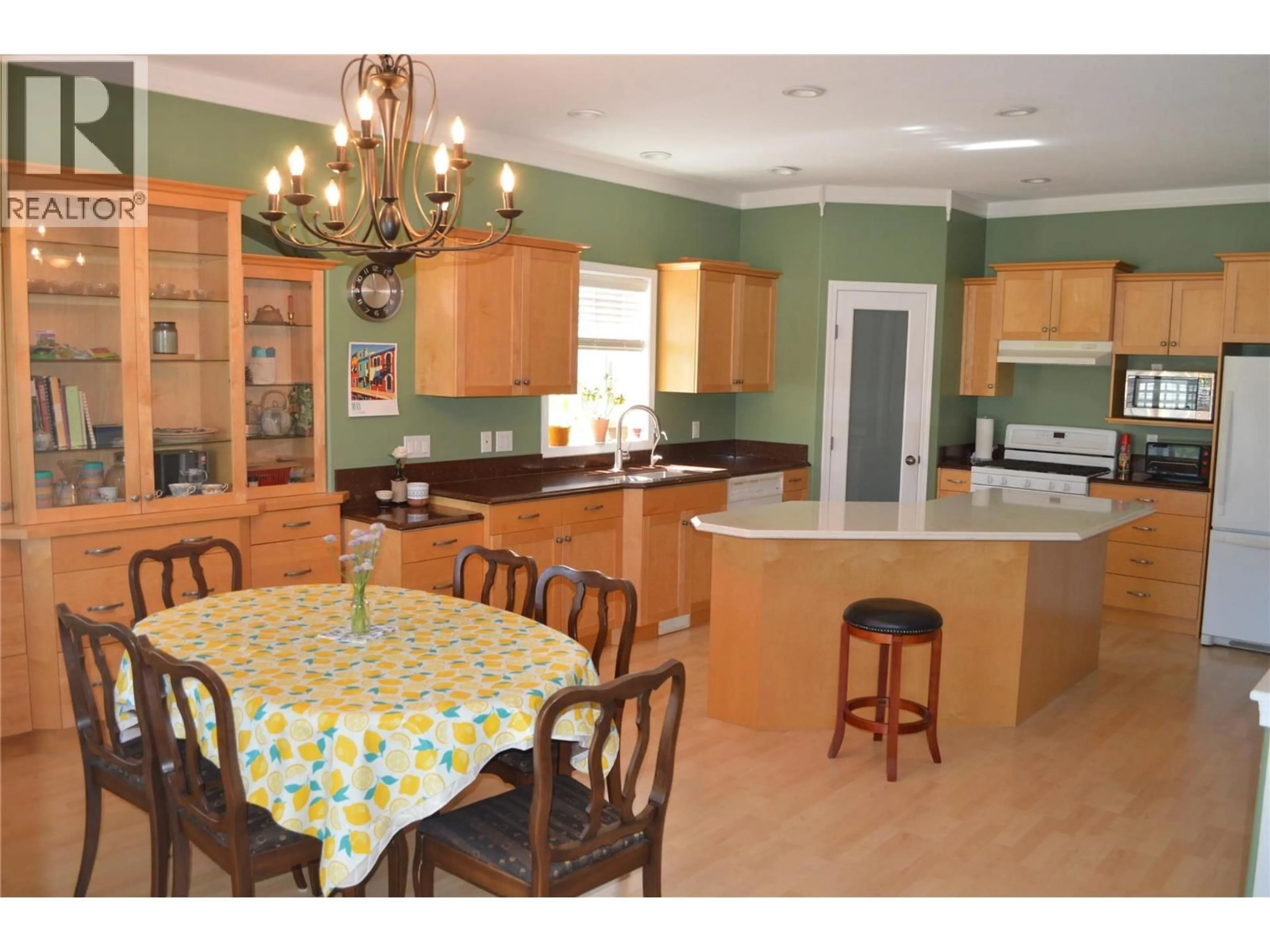 Open concept kitchen, ceramic/tile floor for 2170 BRYCEN PLACE, Grand Forks British Columbia V0H1H0