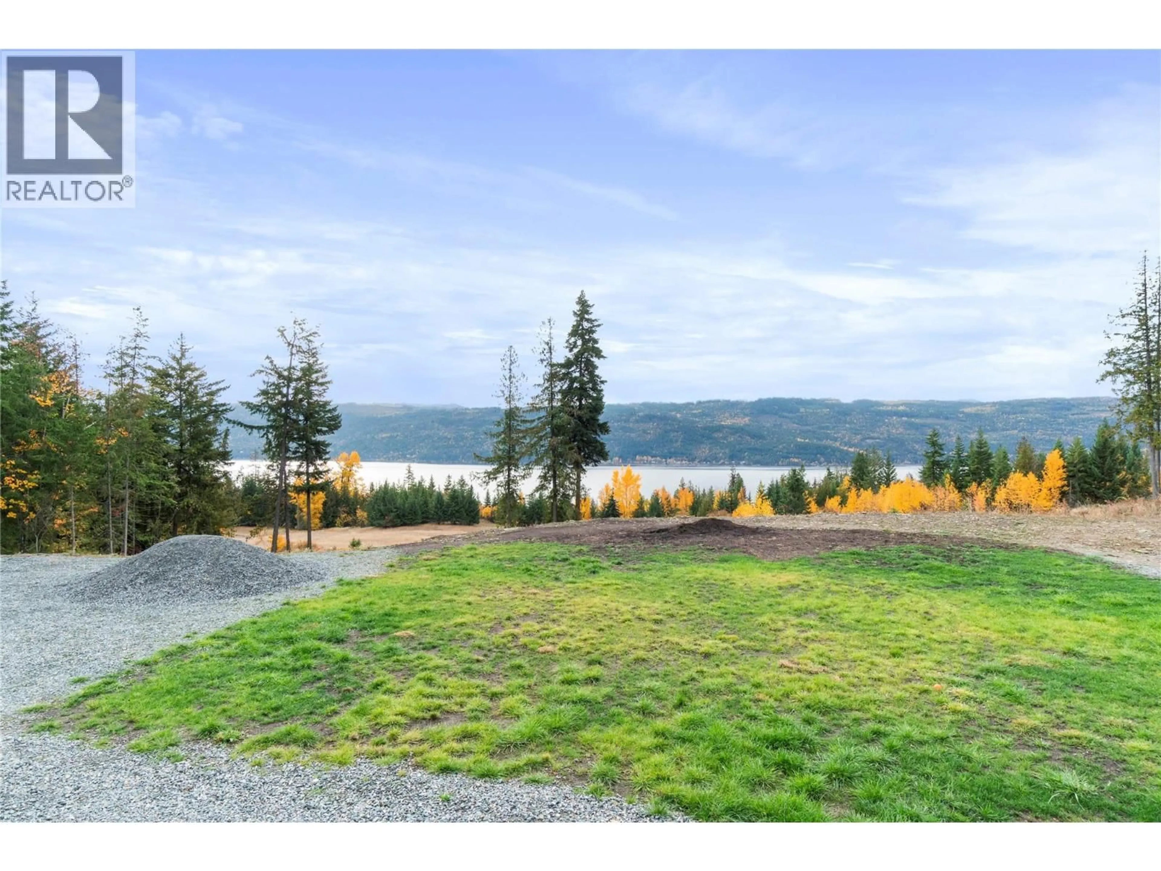 A pic from outside/outdoor area/front of a property/back of a property/a pic from drone, water/lake/river/ocean view for 2270 LIONS RIDGE ROAD, Celista British Columbia V0E1M6