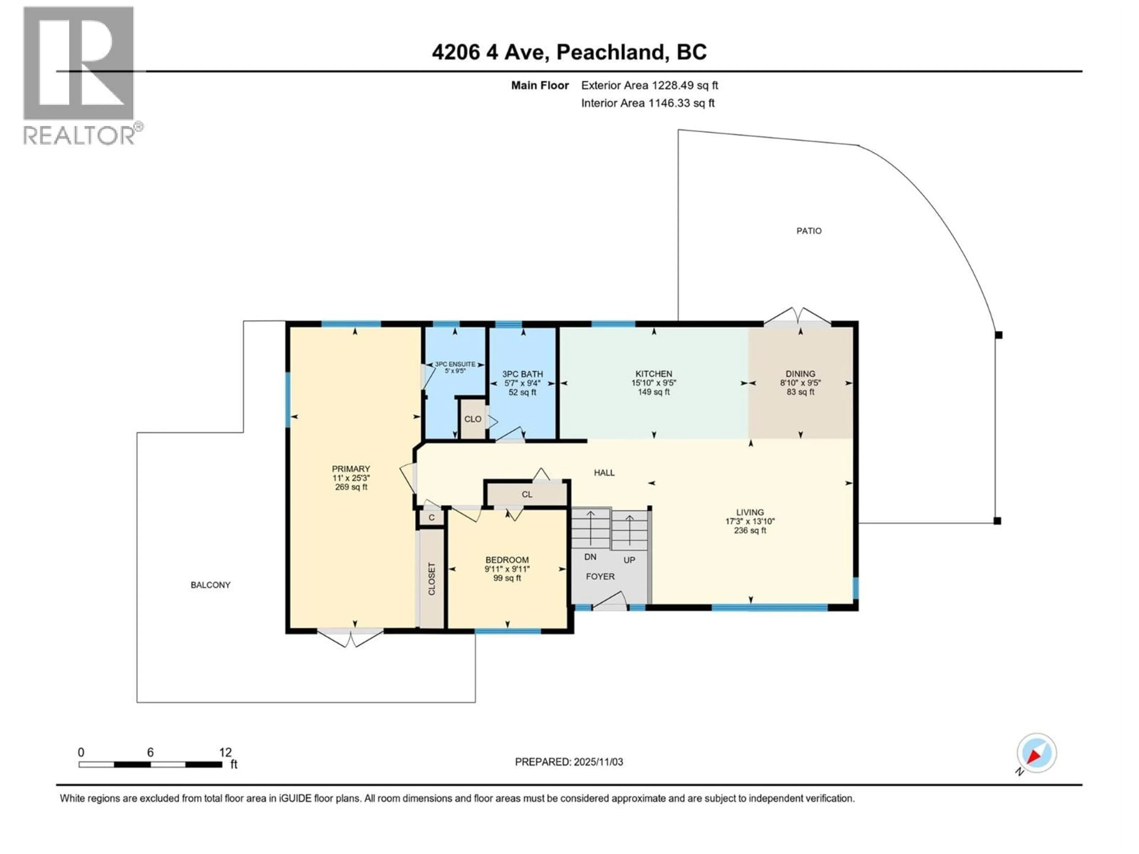 Floor plan for 4206 4TH AVENUE, Peachland British Columbia V0H1X5